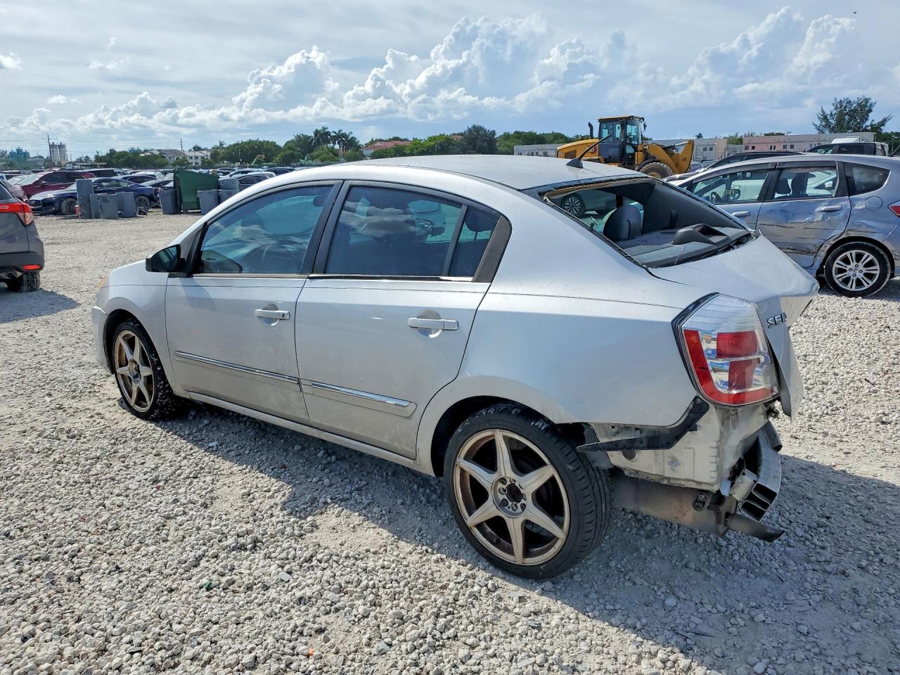 2010 Nissan Sentra 2.0 Silver vin: 3N1AB6AP9AL667086