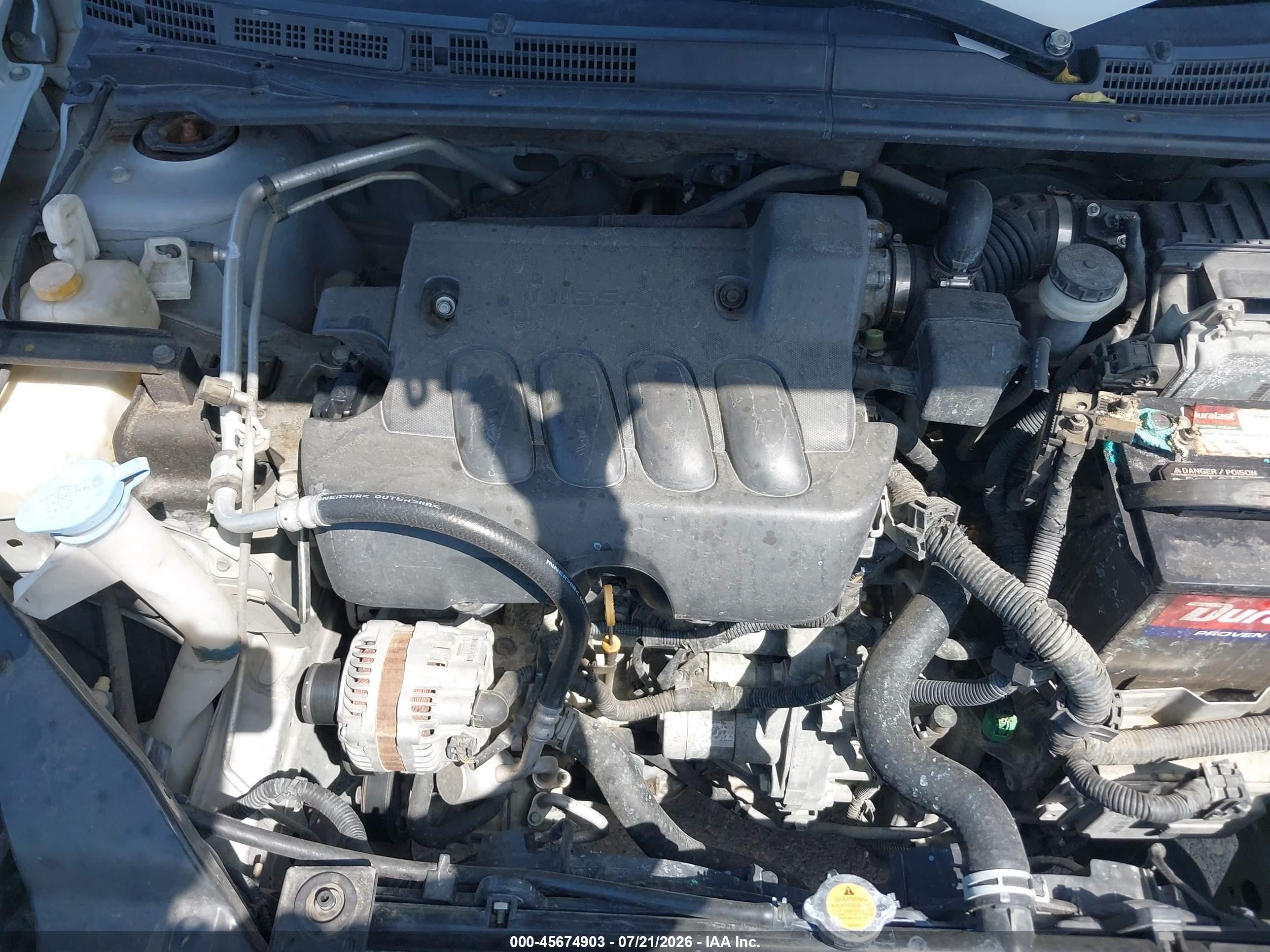 2010 Nissan Sentra 2.0 Silver vin: 3N1AB6AP9AL668514