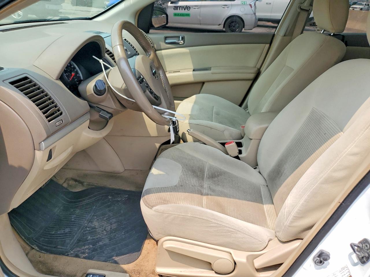 2010 Nissan Sentra 2.0 White vin: 3N1AB6AP9AL683594