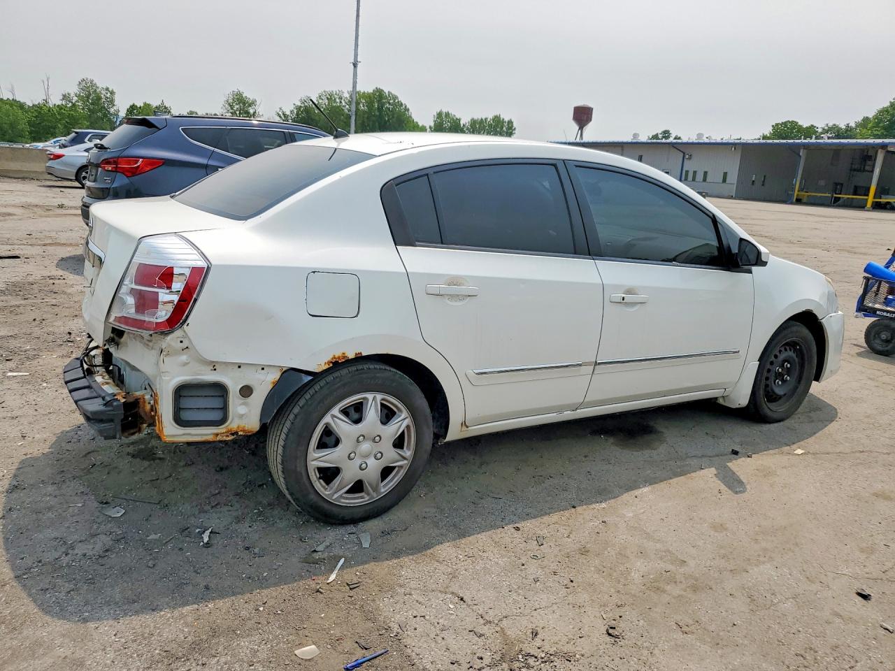 2010 Nissan Sentra 2.0 White vin: 3N1AB6AP9AL683594