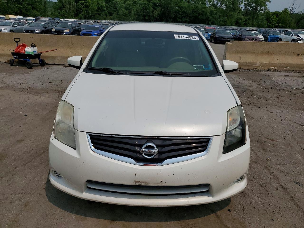 2010 Nissan Sentra 2.0 White vin: 3N1AB6AP9AL683594
