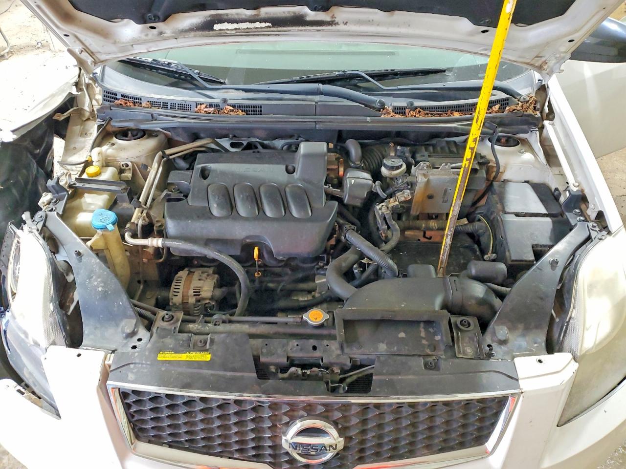 2010 Nissan Sentra 2.0 White vin: 3N1AB6AP9AL687046