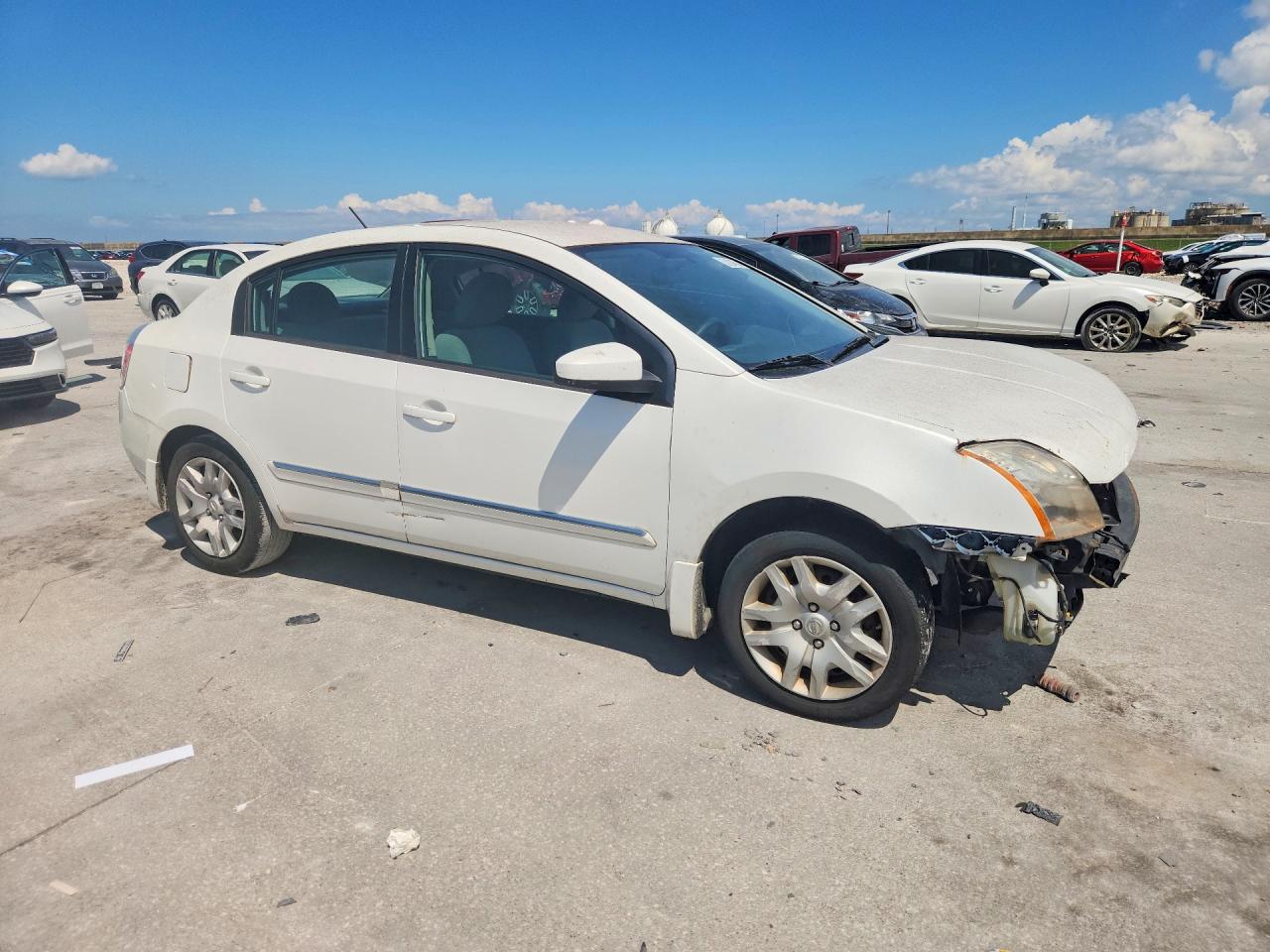2010 Nissan Sentra 2.0 White vin: 3N1AB6AP9AL692280