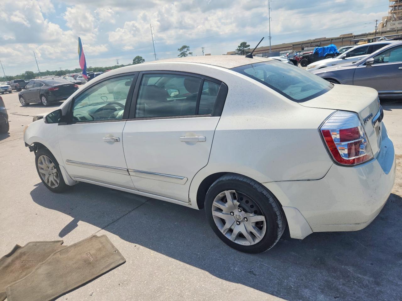 2010 Nissan Sentra 2.0 White vin: 3N1AB6AP9AL692280