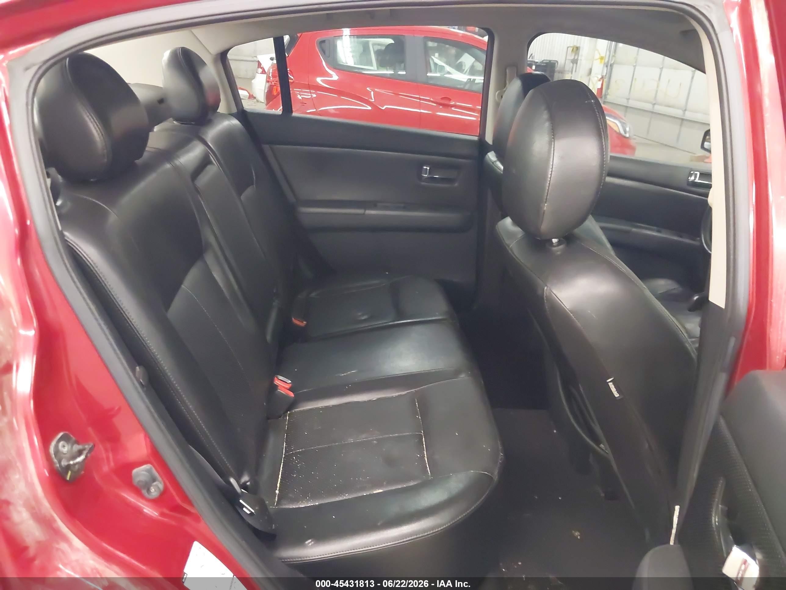 2010 Nissan Sentra 2.0sl Red vin: 3N1AB6AP9AL697740