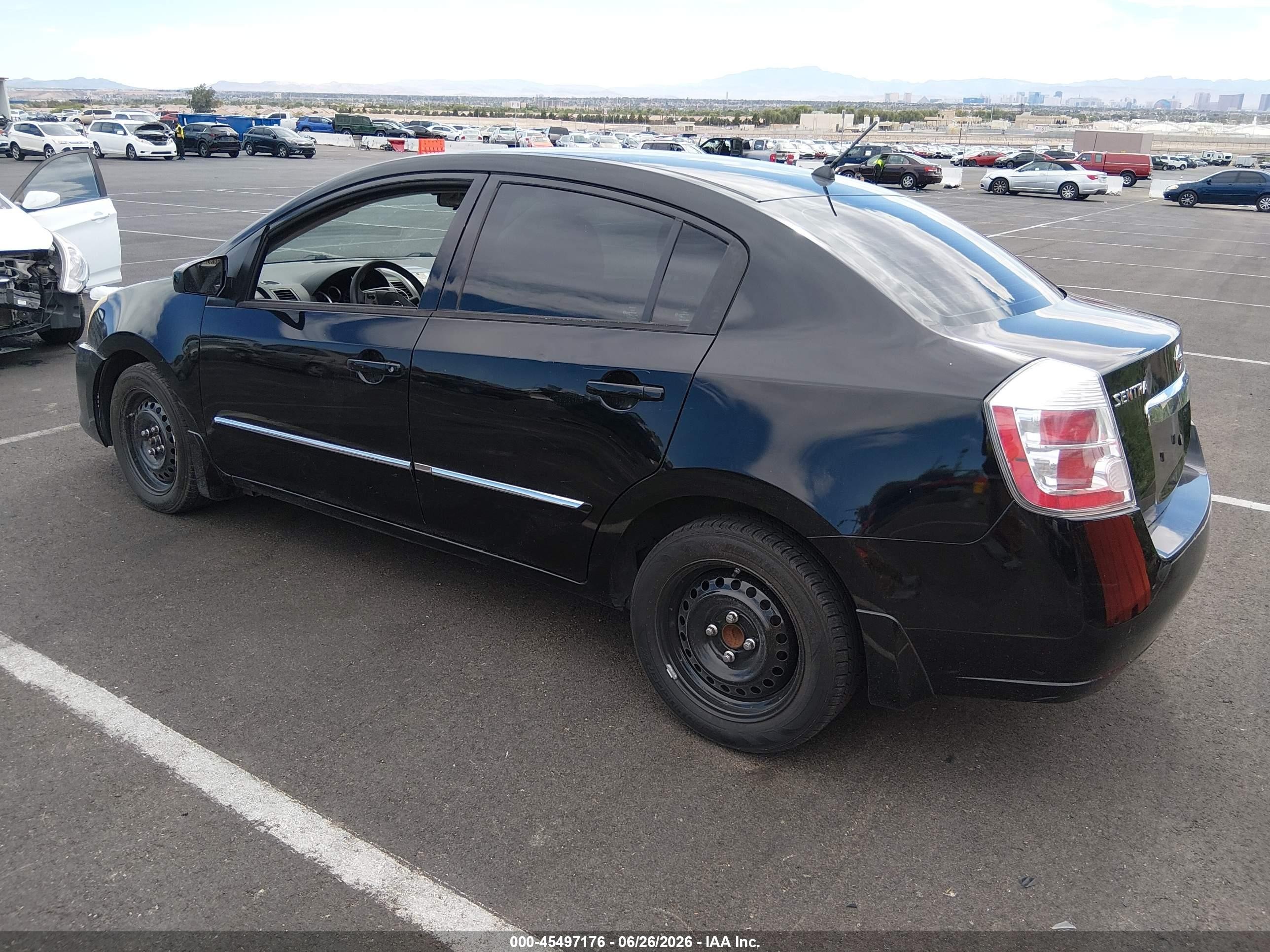2010 Nissan Sentra 2.0s Black vin: 3N1AB6AP9AL706145