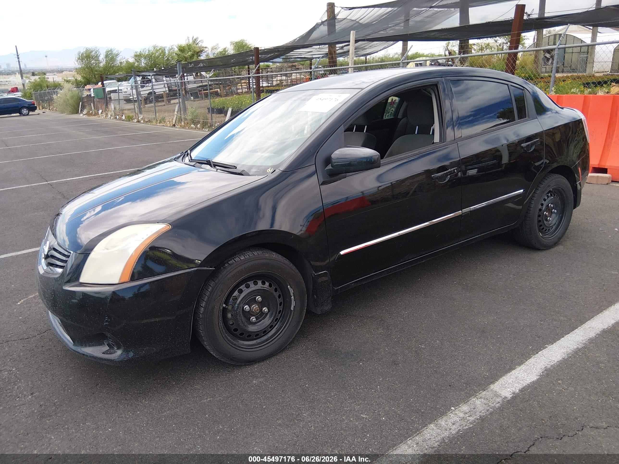 2010 Nissan Sentra 2.0s Black vin: 3N1AB6AP9AL706145