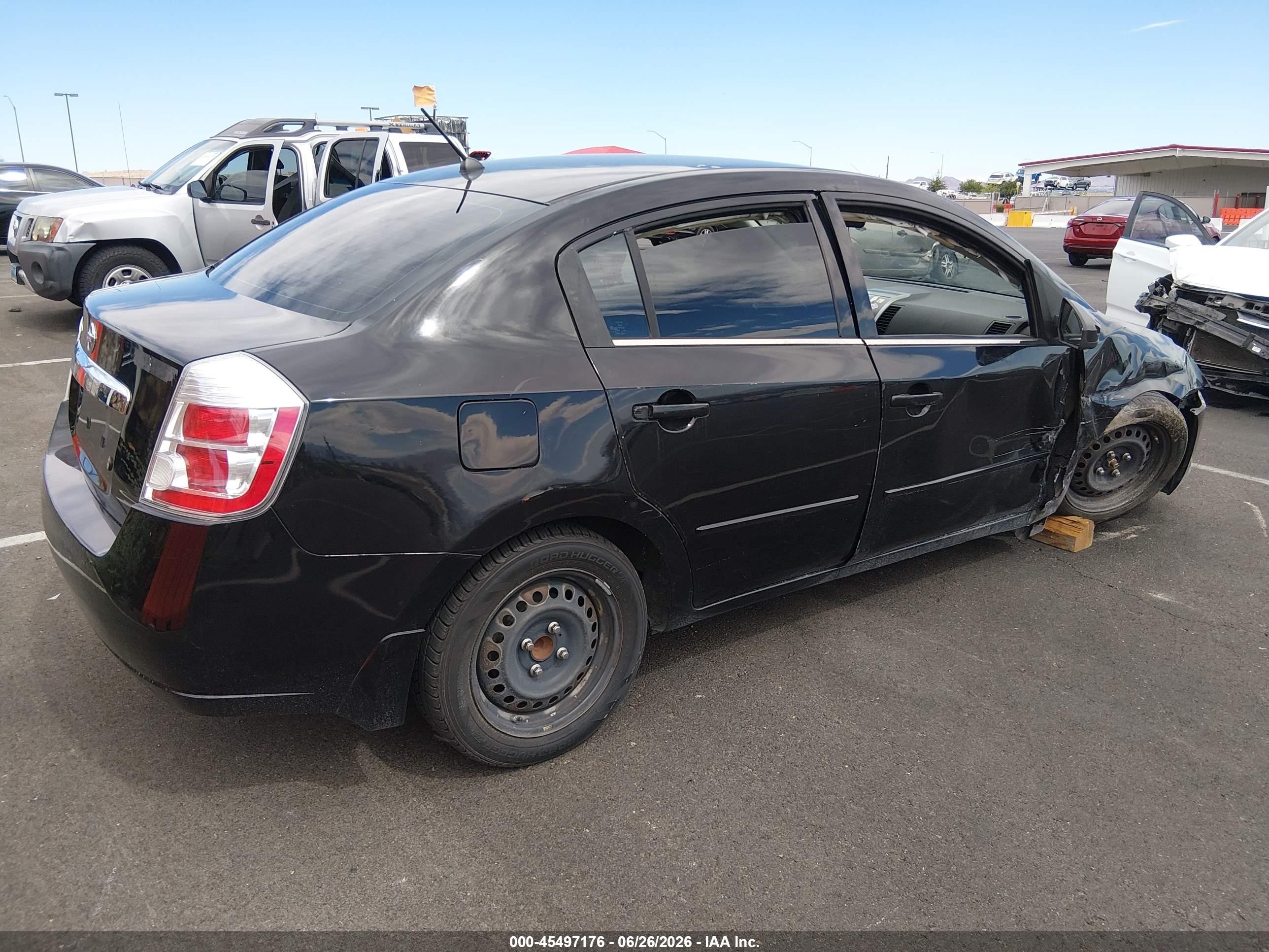 2010 Nissan Sentra 2.0s Black vin: 3N1AB6AP9AL706145