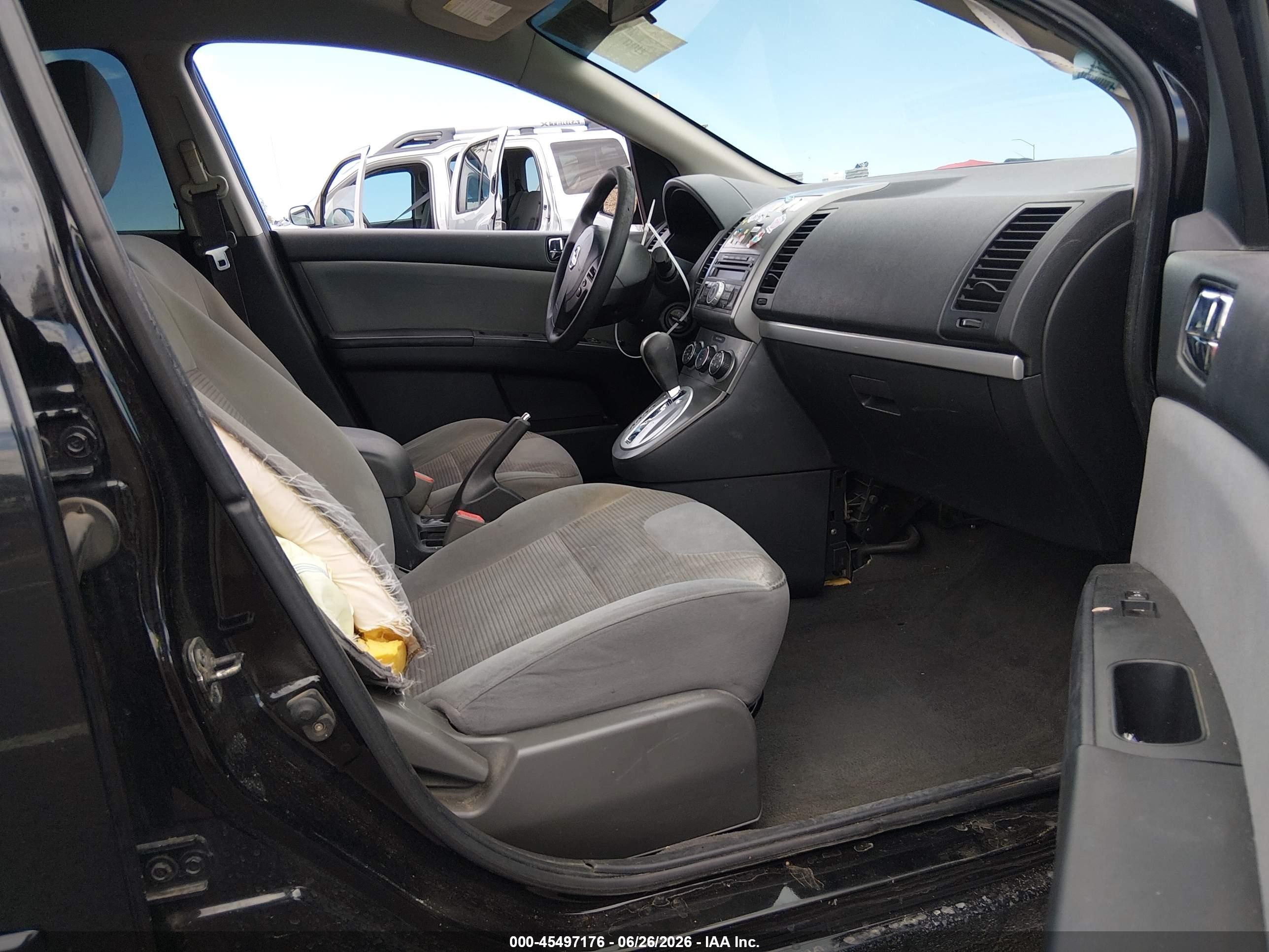 2010 Nissan Sentra 2.0s Black vin: 3N1AB6AP9AL706145