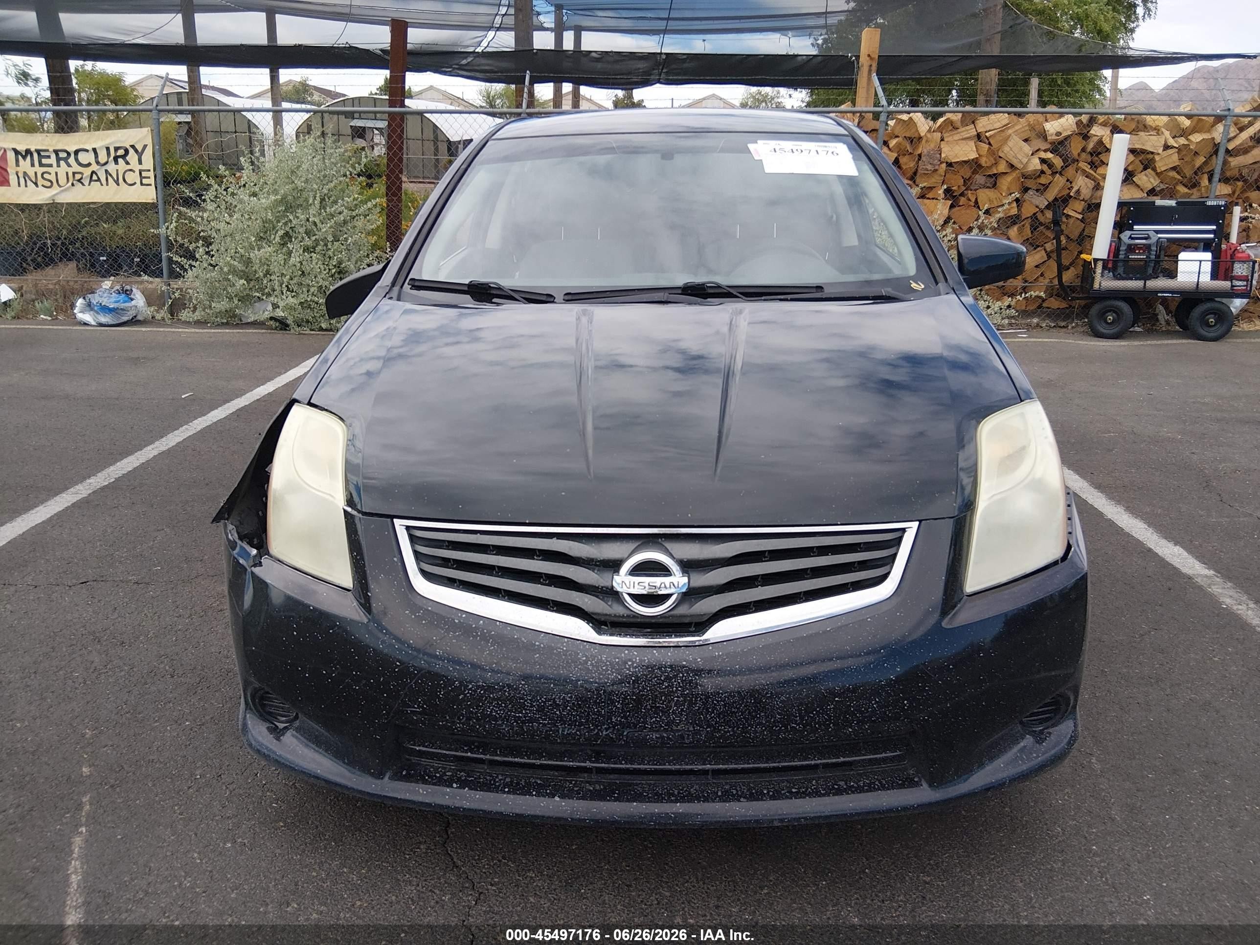 2010 Nissan Sentra 2.0s Black vin: 3N1AB6AP9AL706145