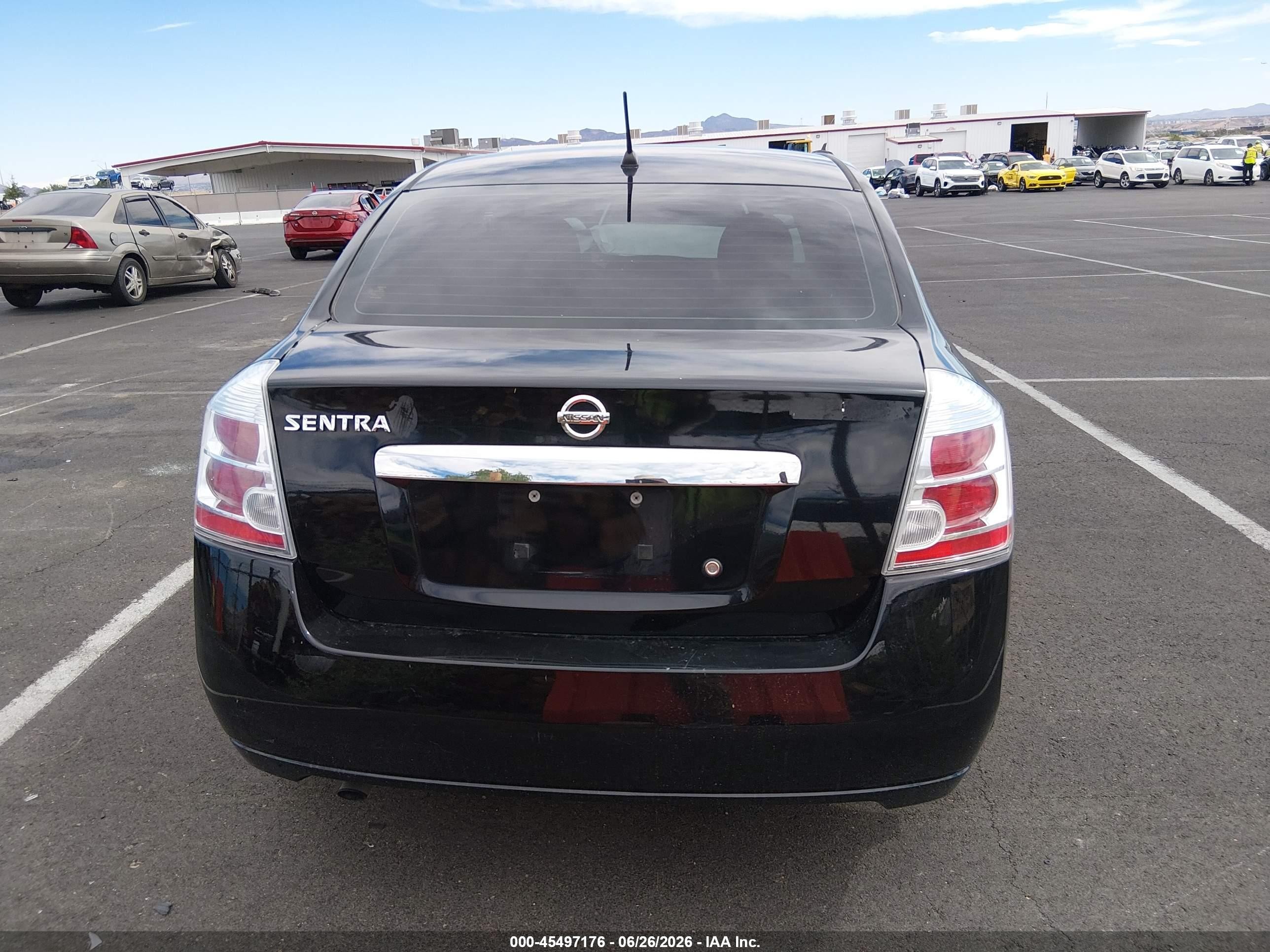 2010 Nissan Sentra 2.0s Black vin: 3N1AB6AP9AL706145