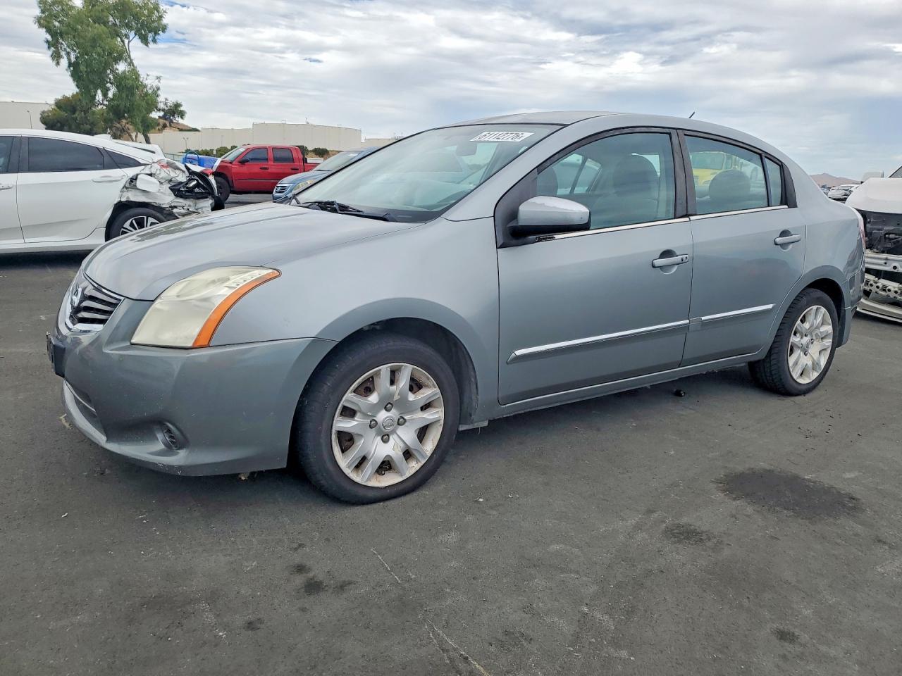 2010 Nissan Sentra 2.0/2.0s/sr/2.0sl Gray vin: 3N1AB6AP9AL709983