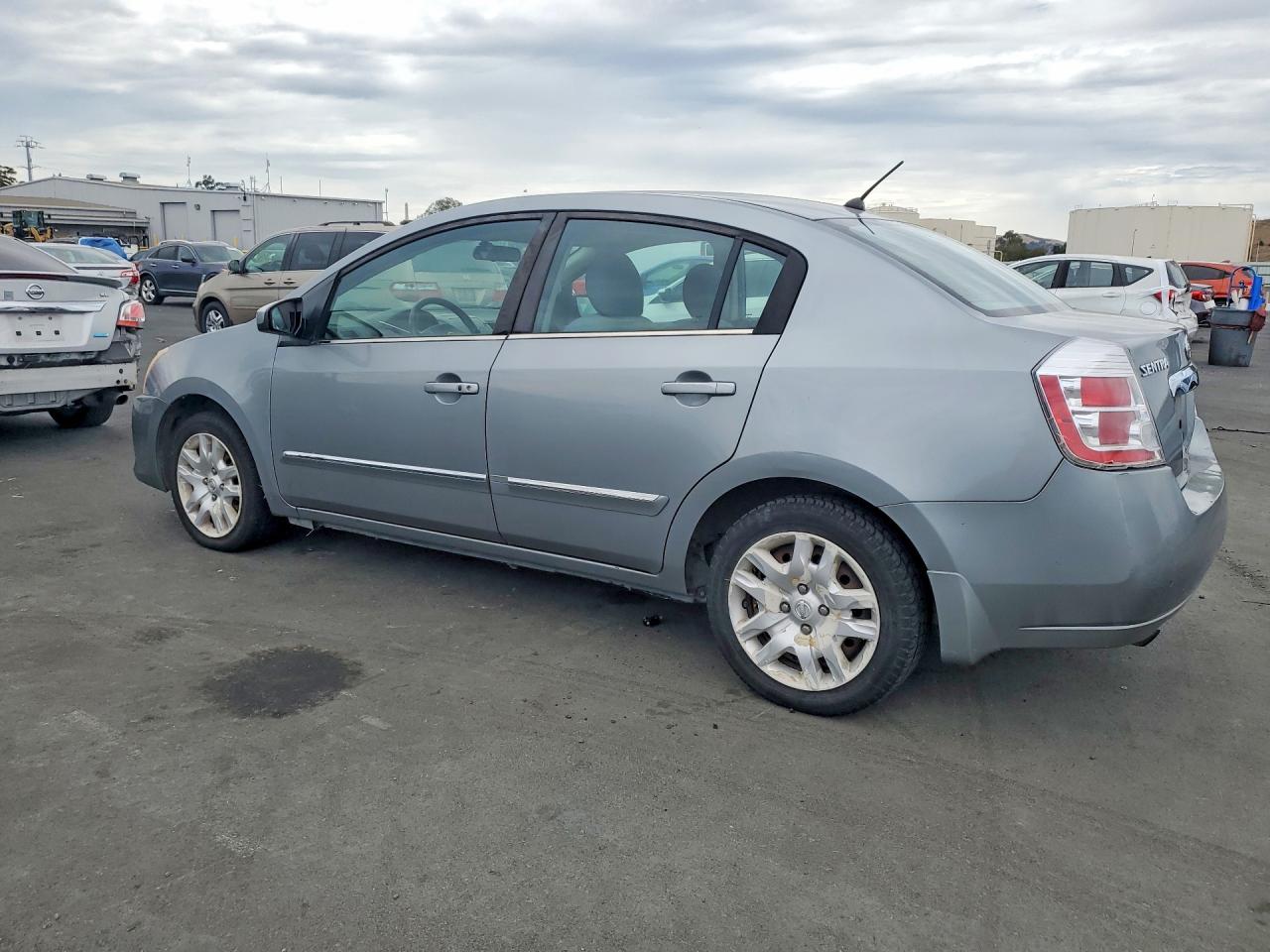 2010 Nissan Sentra 2.0/2.0s/sr/2.0sl Gray vin: 3N1AB6AP9AL709983