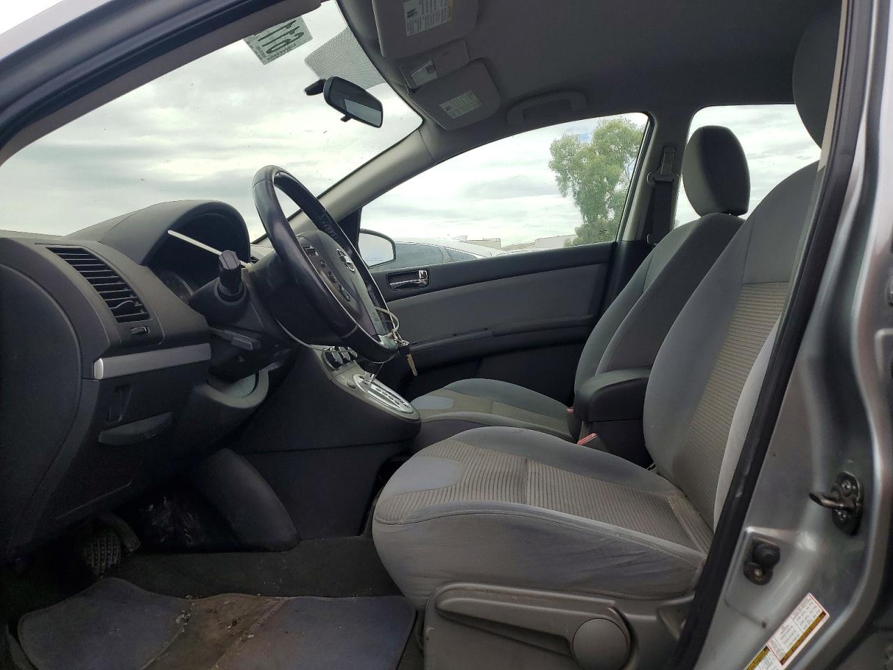 2010 Nissan Sentra 2.0/2.0s/sr/2.0sl Gray vin: 3N1AB6AP9AL709983