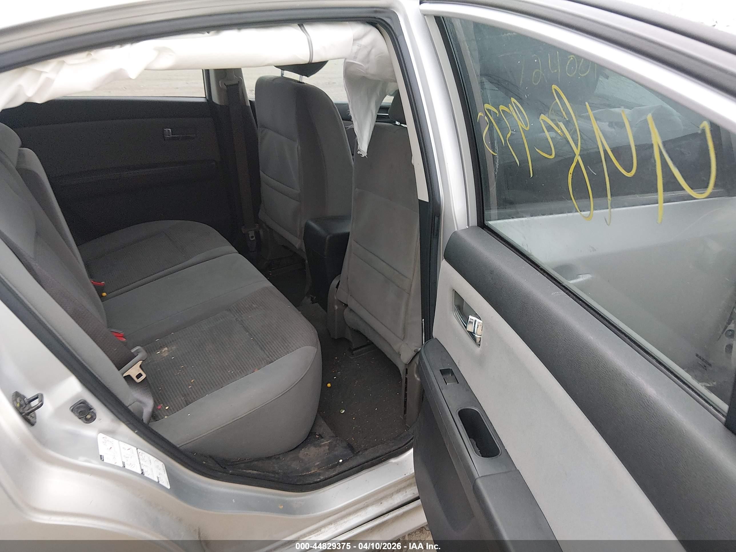 2010 Nissan Sentra 2.0sr Silver vin: 3N1AB6AP9AL724001