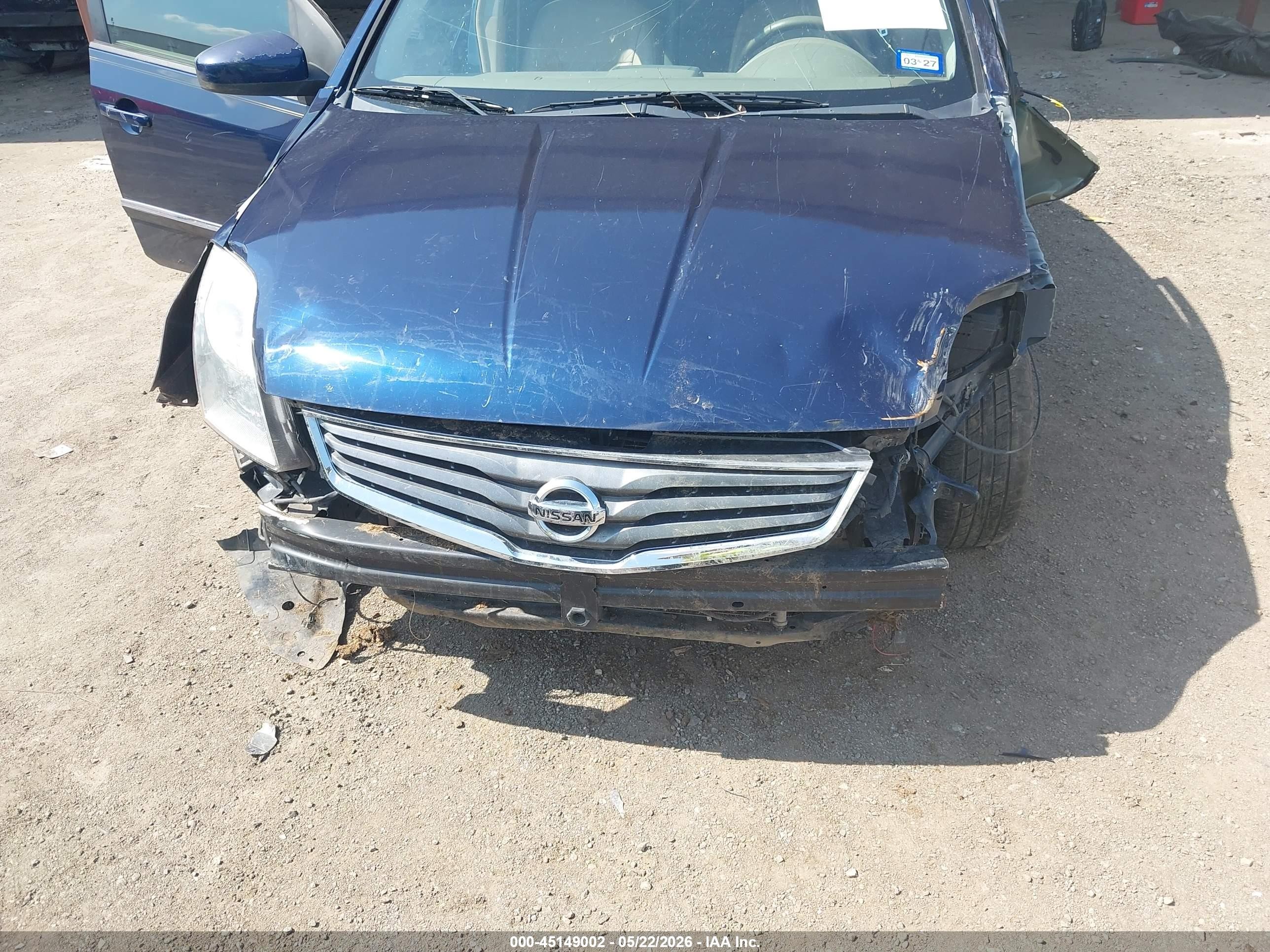 2011 Nissan Sentra 2.0sl Blue vin: 3N1AB6AP9BL614275