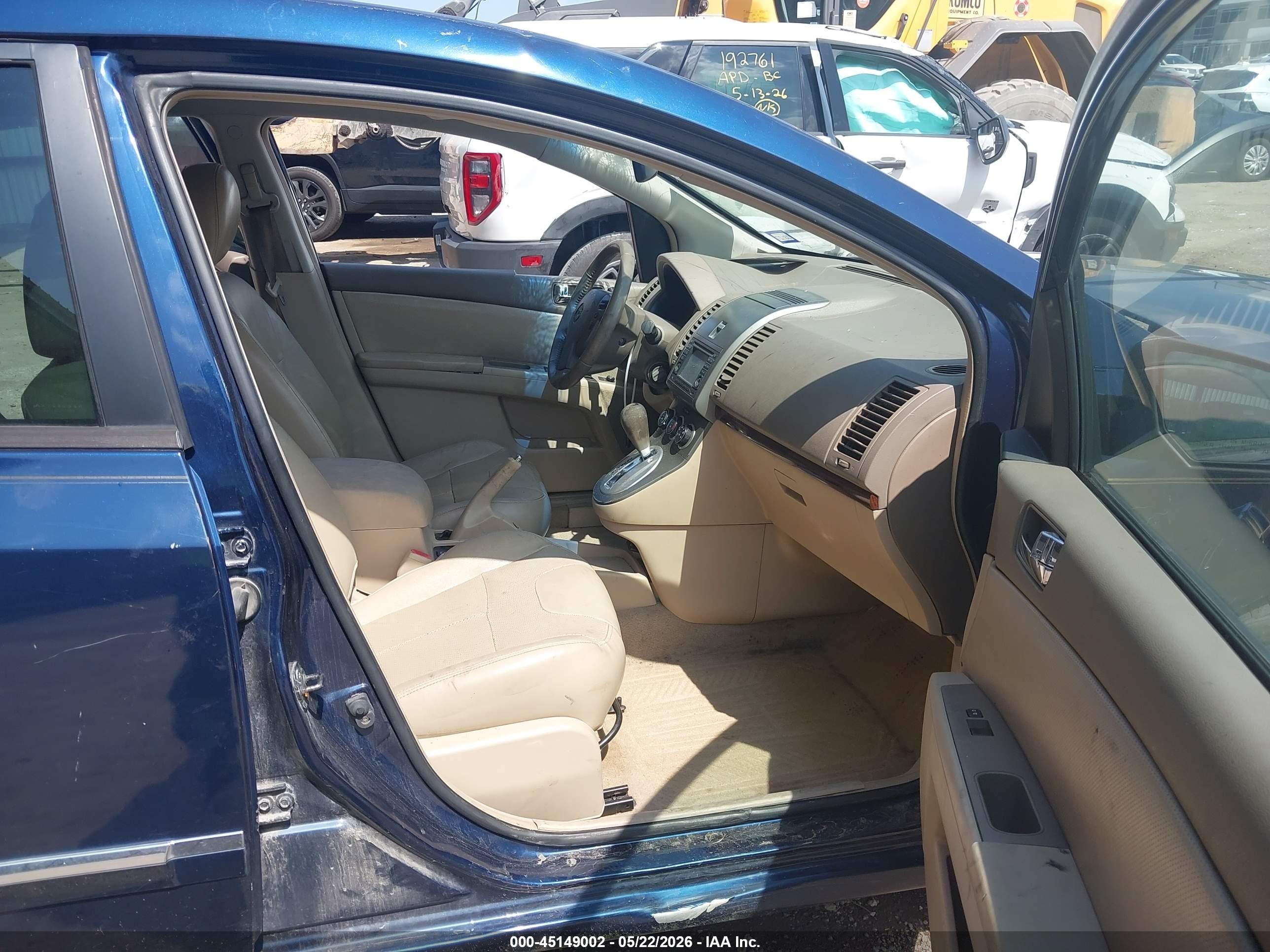 2011 Nissan Sentra 2.0sl Blue vin: 3N1AB6AP9BL614275
