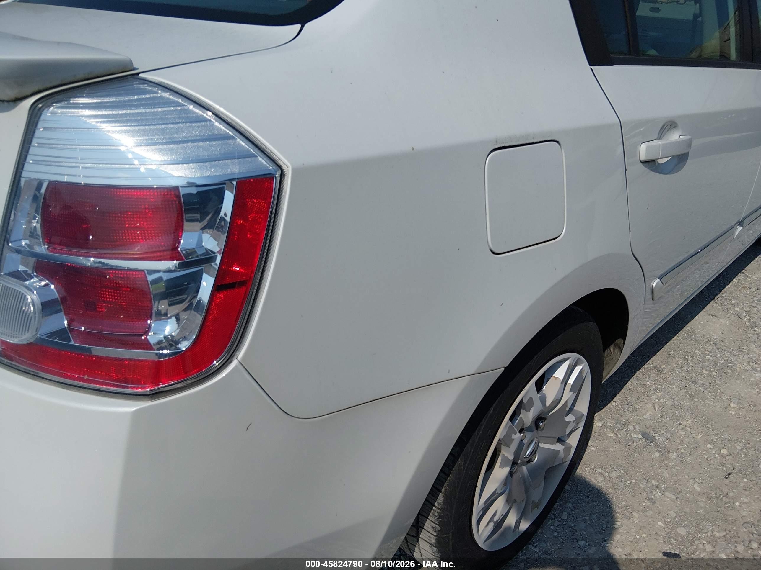 2011 Nissan Sentra 2.0s White vin: 3N1AB6AP9BL616754