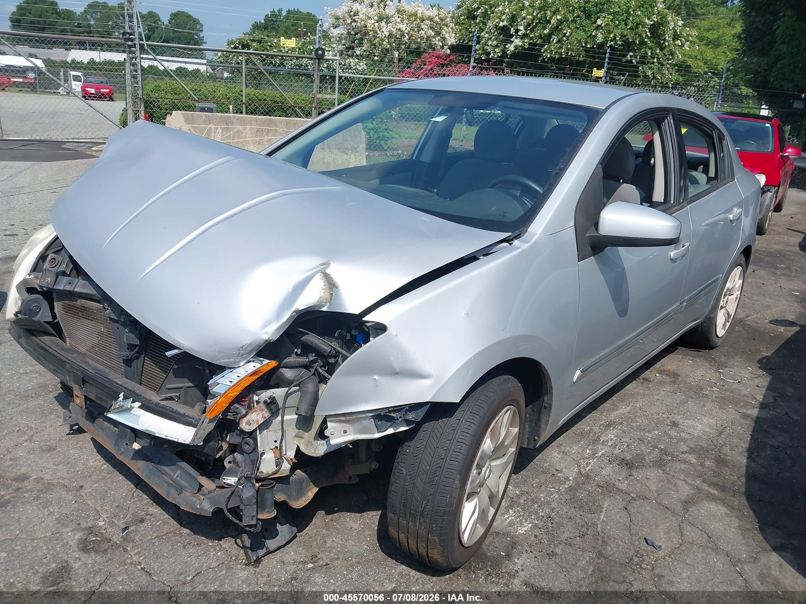 2011 Nissan Sentra 2.0s Silver vin: 3N1AB6AP9BL617841