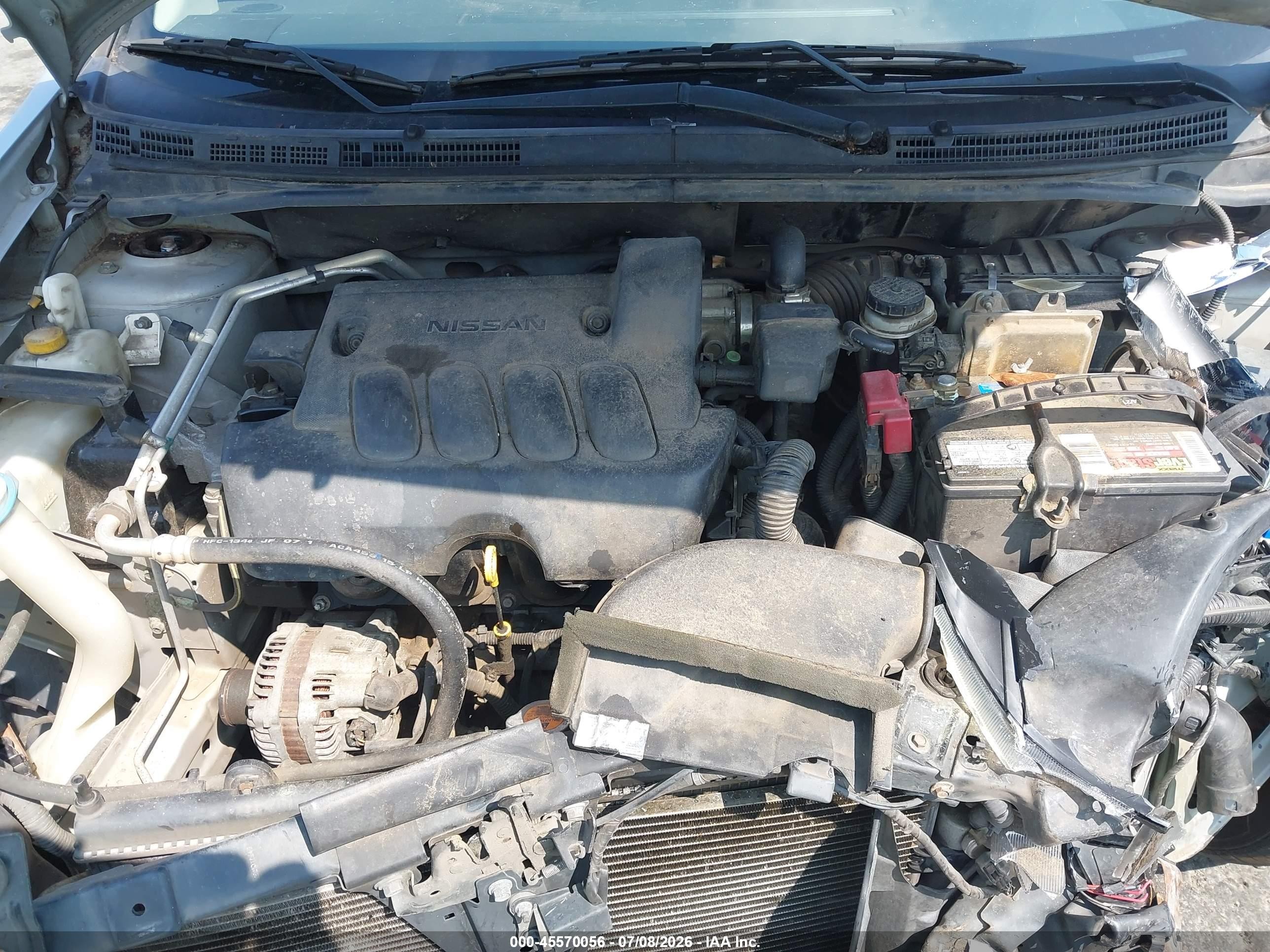 2011 Nissan Sentra 2.0s Silver vin: 3N1AB6AP9BL617841