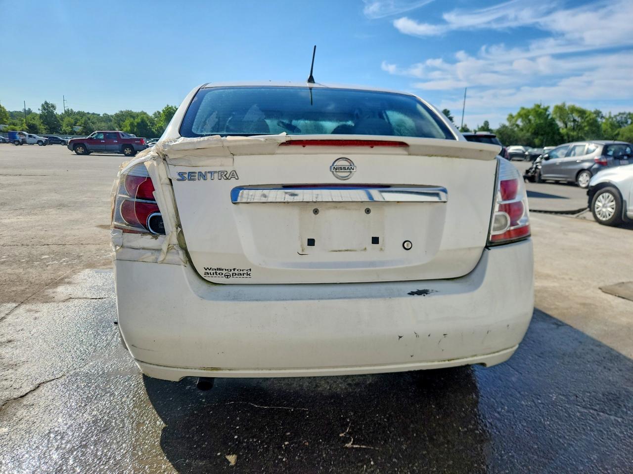 2011 Nissan Sentra 2.0 White vin: 3N1AB6AP9BL622554