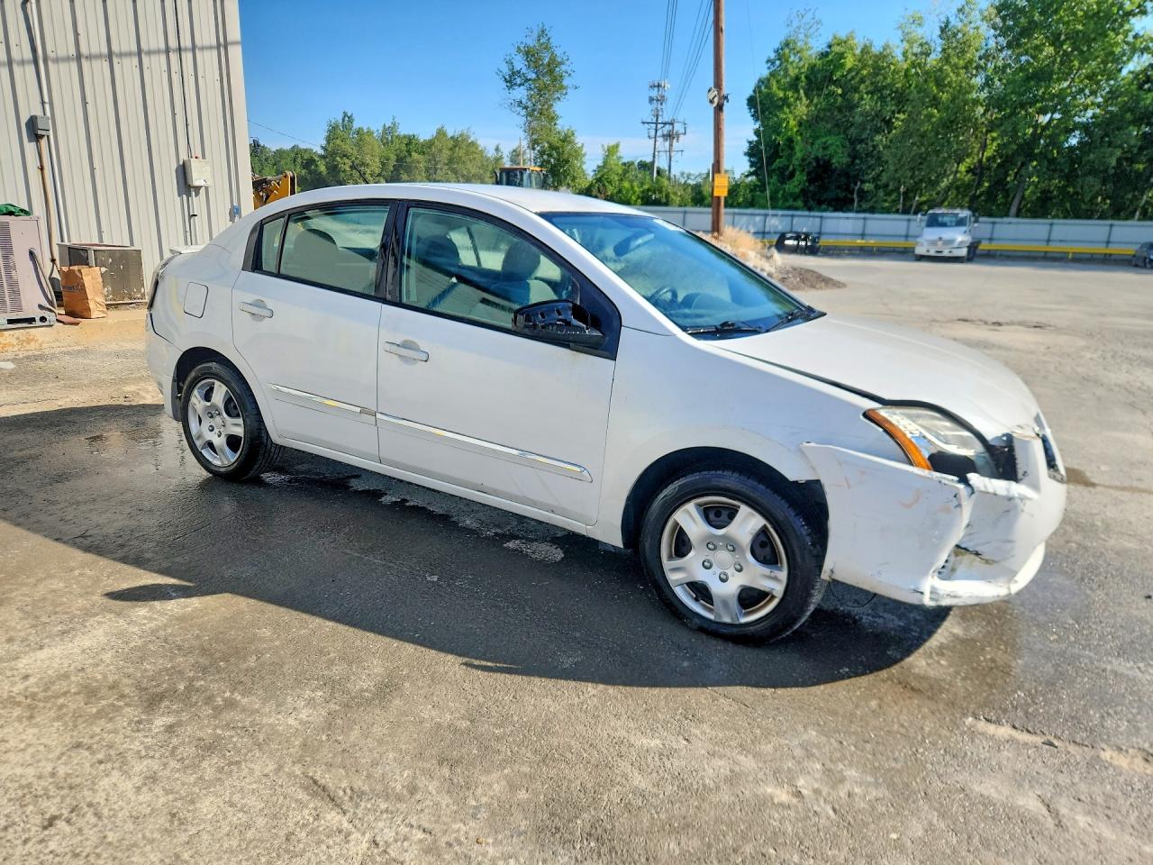 2011 Nissan Sentra 2.0 White vin: 3N1AB6AP9BL622554