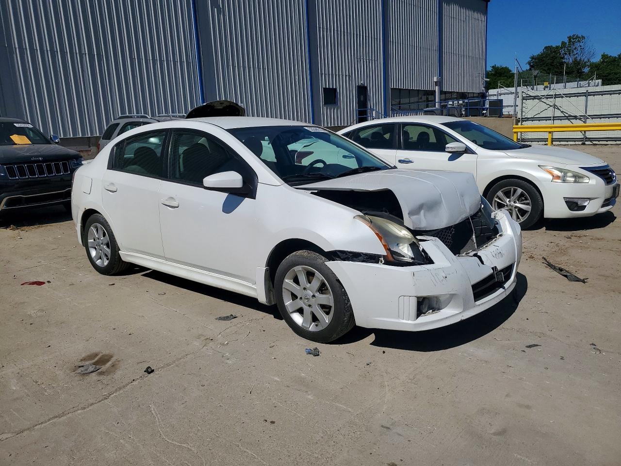 2011 Nissan Sentra 2.0 White vin: 3N1AB6AP9BL631688