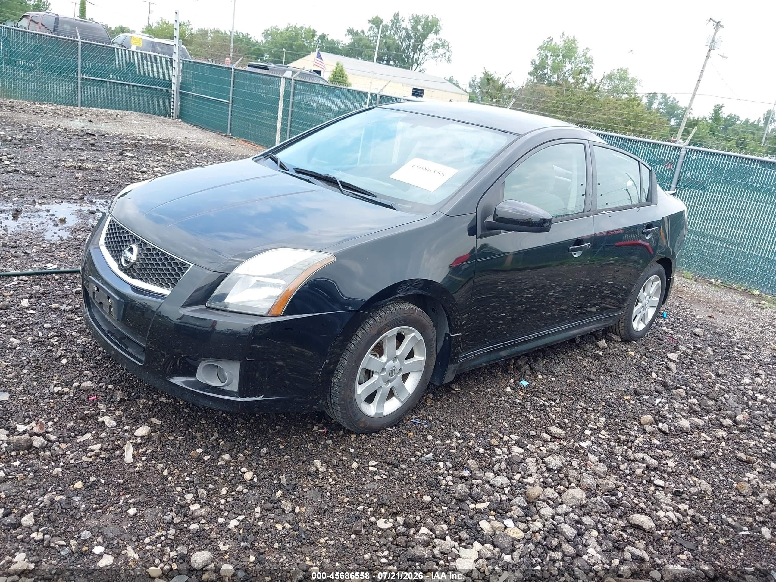 2011 Nissan Sentra 2.0sr Black vin: 3N1AB6AP9BL633893