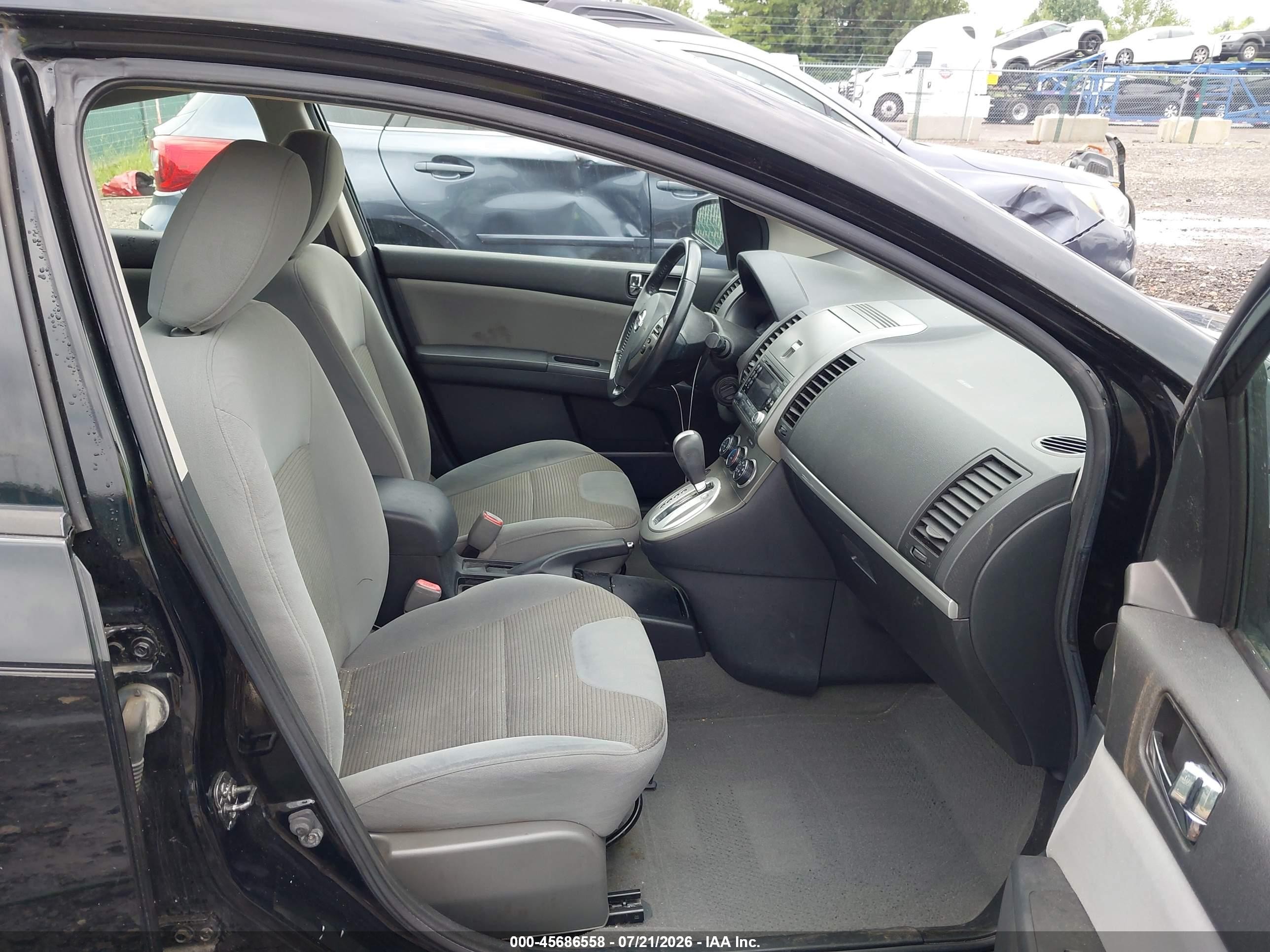 2011 Nissan Sentra 2.0sr Black vin: 3N1AB6AP9BL633893
