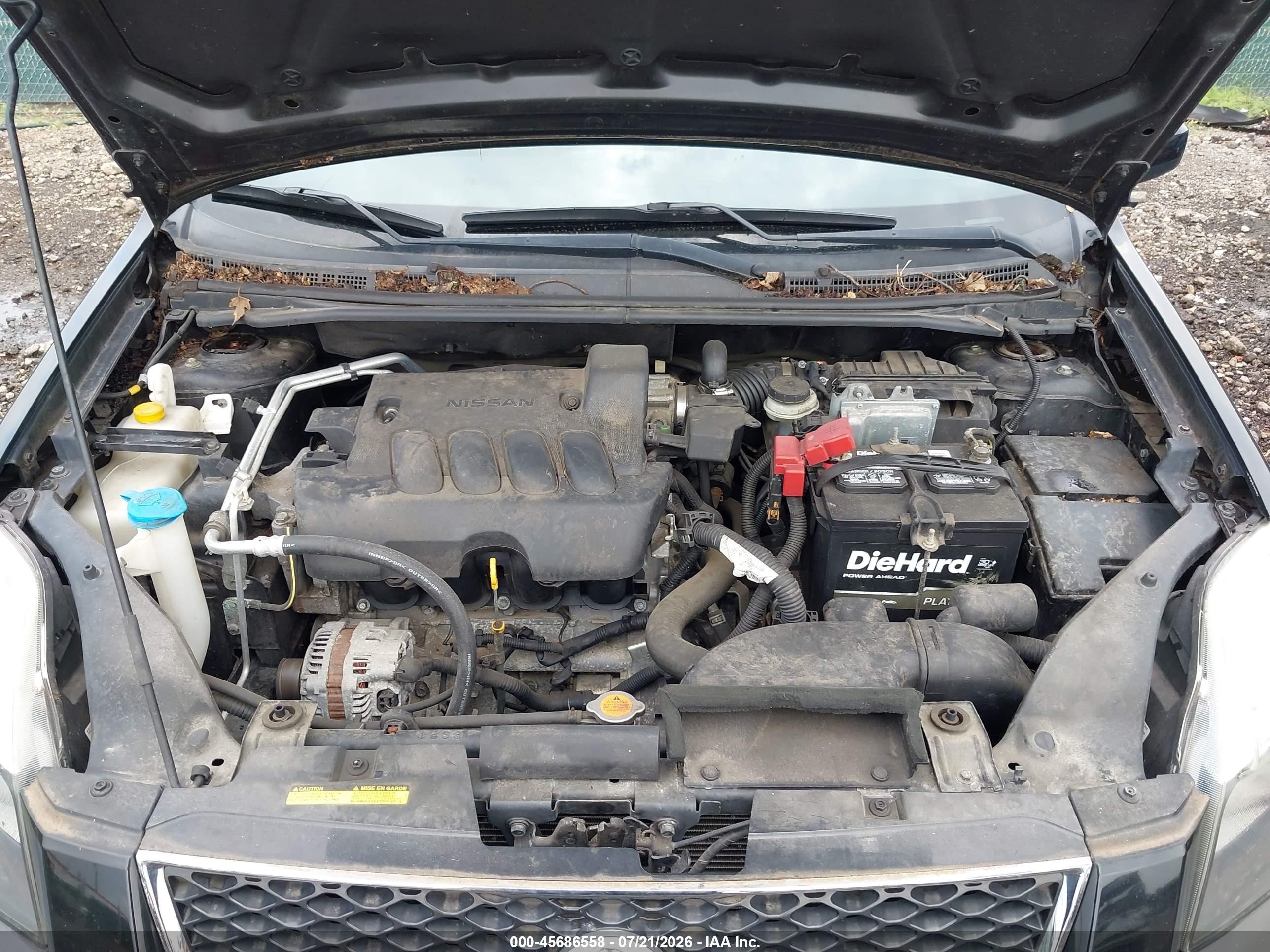 2011 Nissan Sentra 2.0sr Black vin: 3N1AB6AP9BL633893