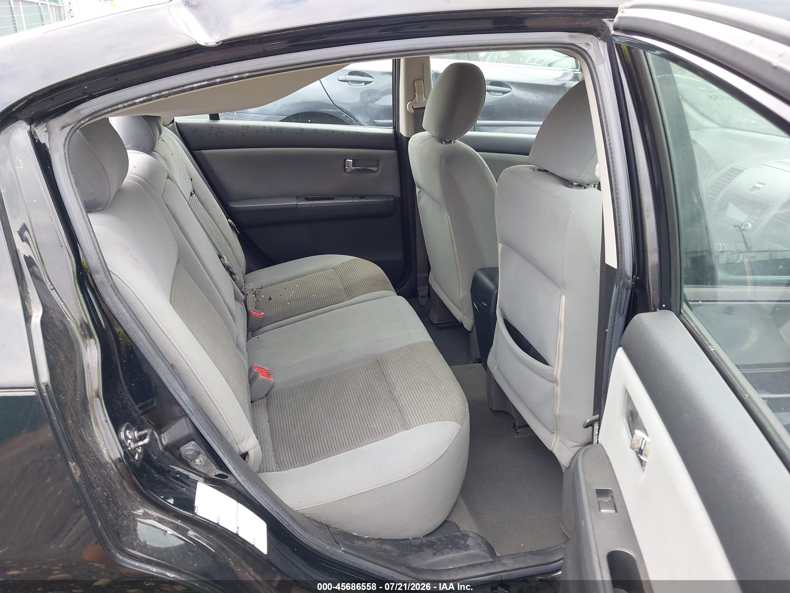 2011 Nissan Sentra 2.0sr Black vin: 3N1AB6AP9BL633893