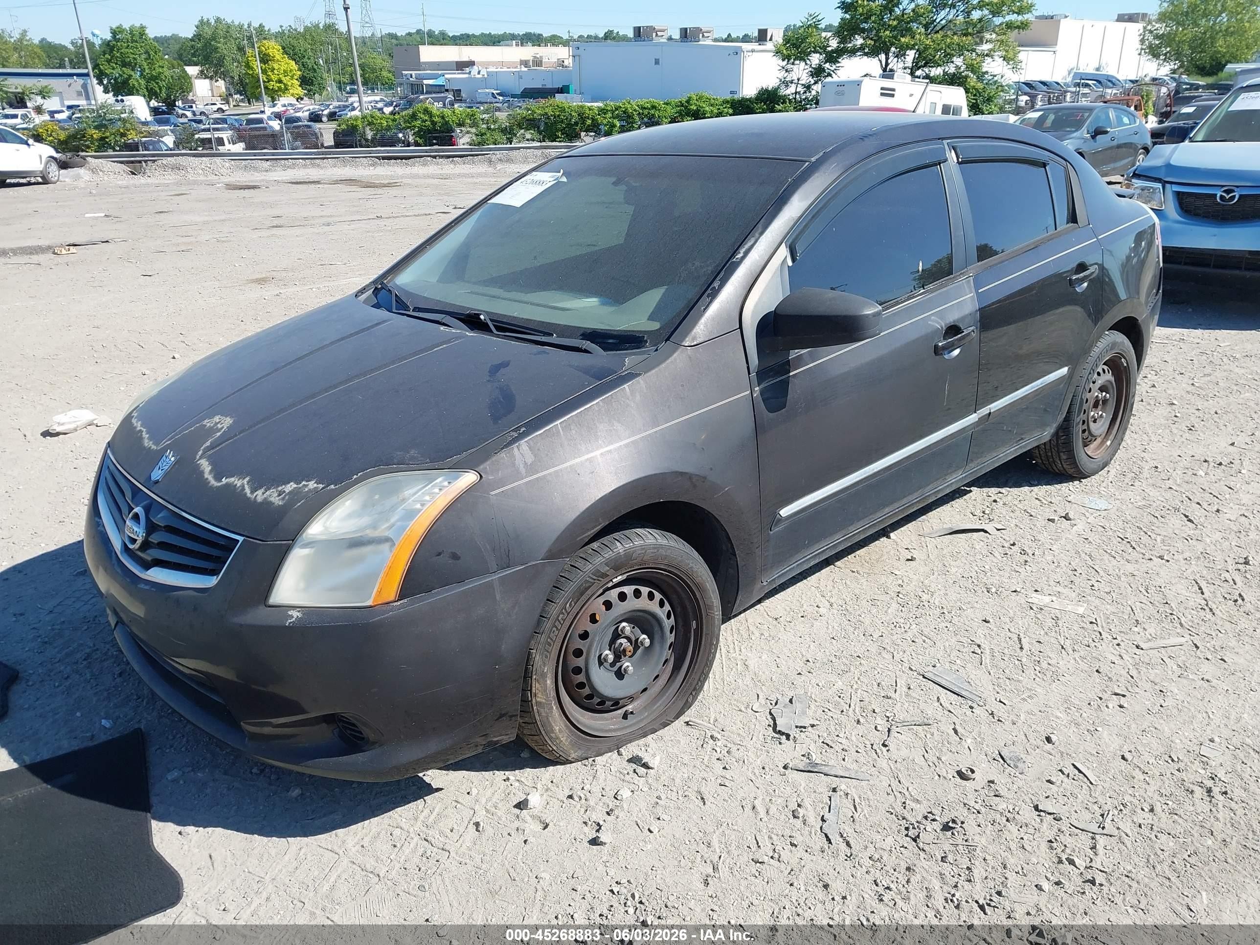 2011 Nissan Sentra 2.0s Black vin: 3N1AB6AP9BL637216