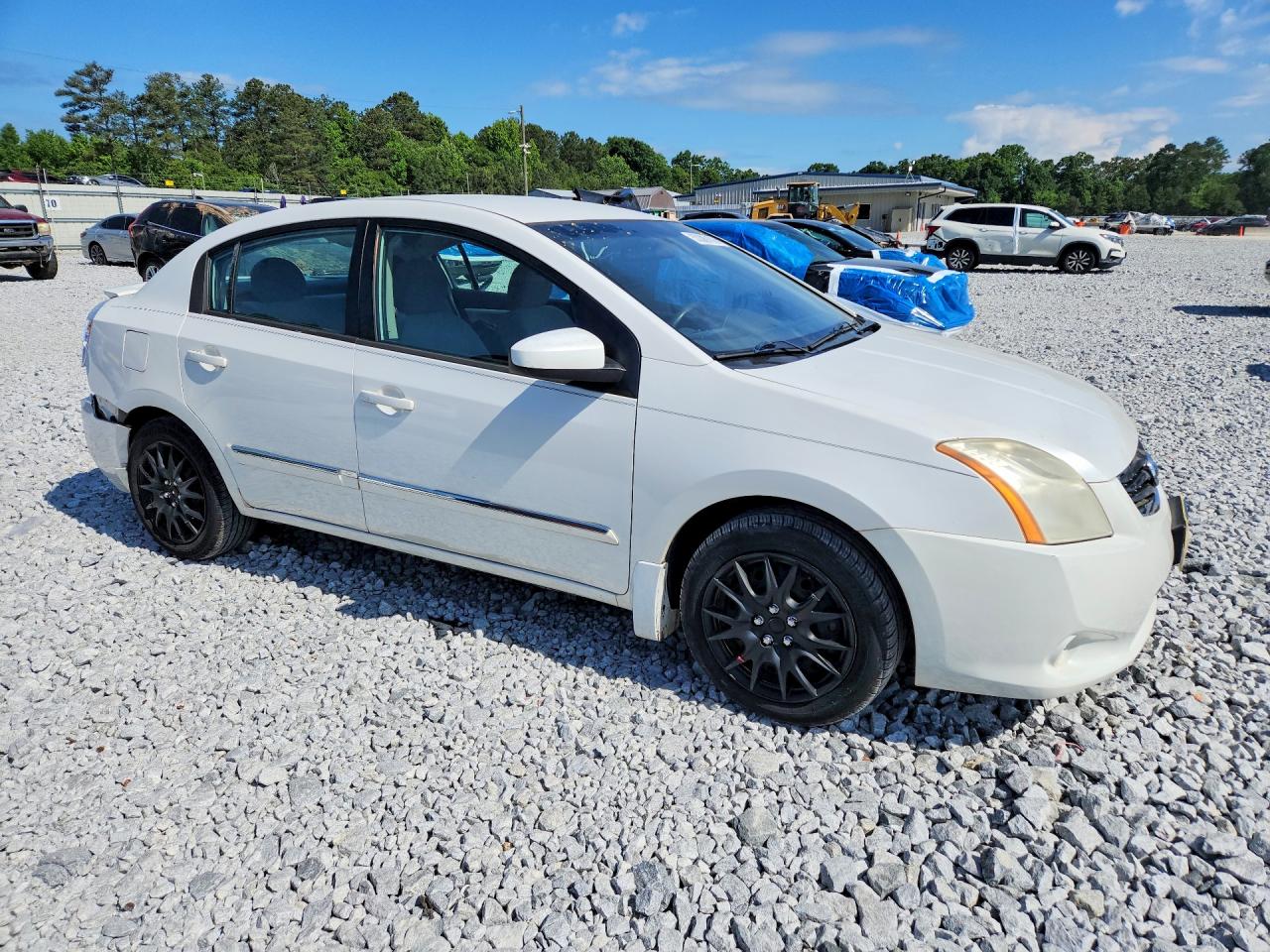2011 Nissan Sentra 2.0 White vin: 3N1AB6AP9BL657370
