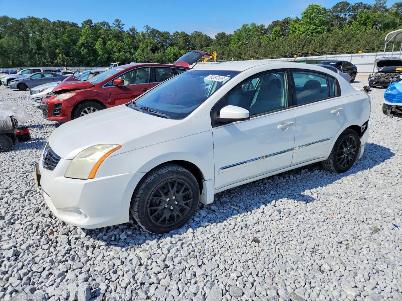 2011 Nissan Sentra 2.0 White vin: 3N1AB6AP9BL657370