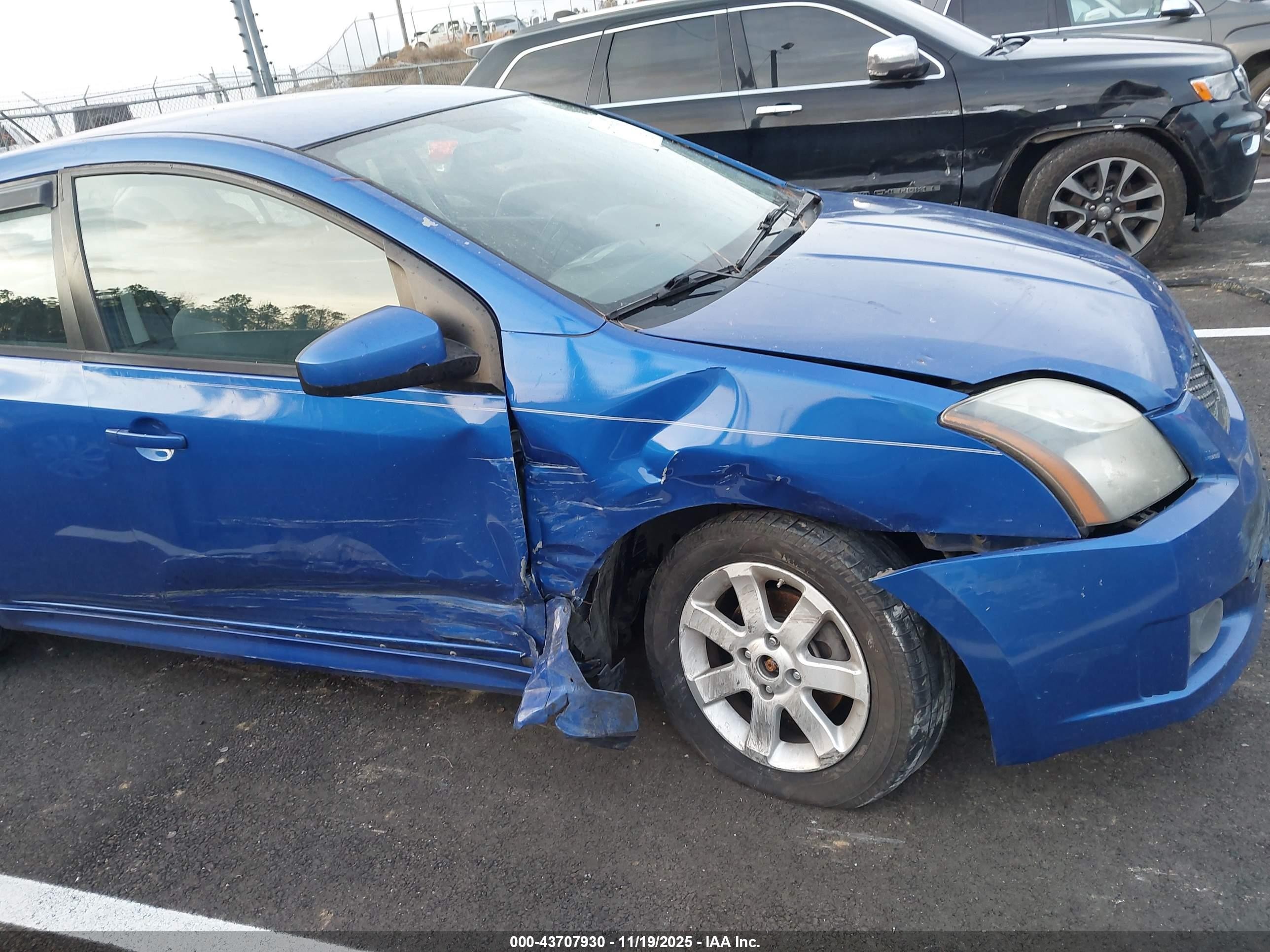 2011 Nissan Sentra 2.0sr Blue vin: 3N1AB6AP9BL660172