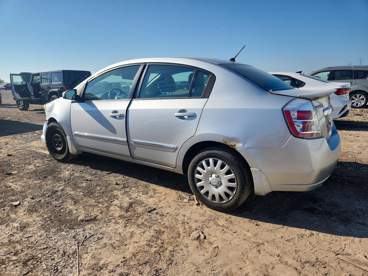 2011 Nissan Sentra Silver vin: 3N1AB6AP9BL660611