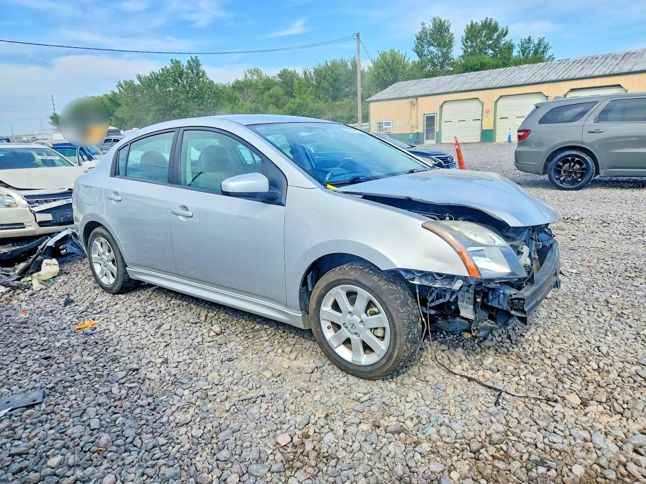 2011 Nissan Sentra 2.0 Silver vin: 3N1AB6AP9BL668014