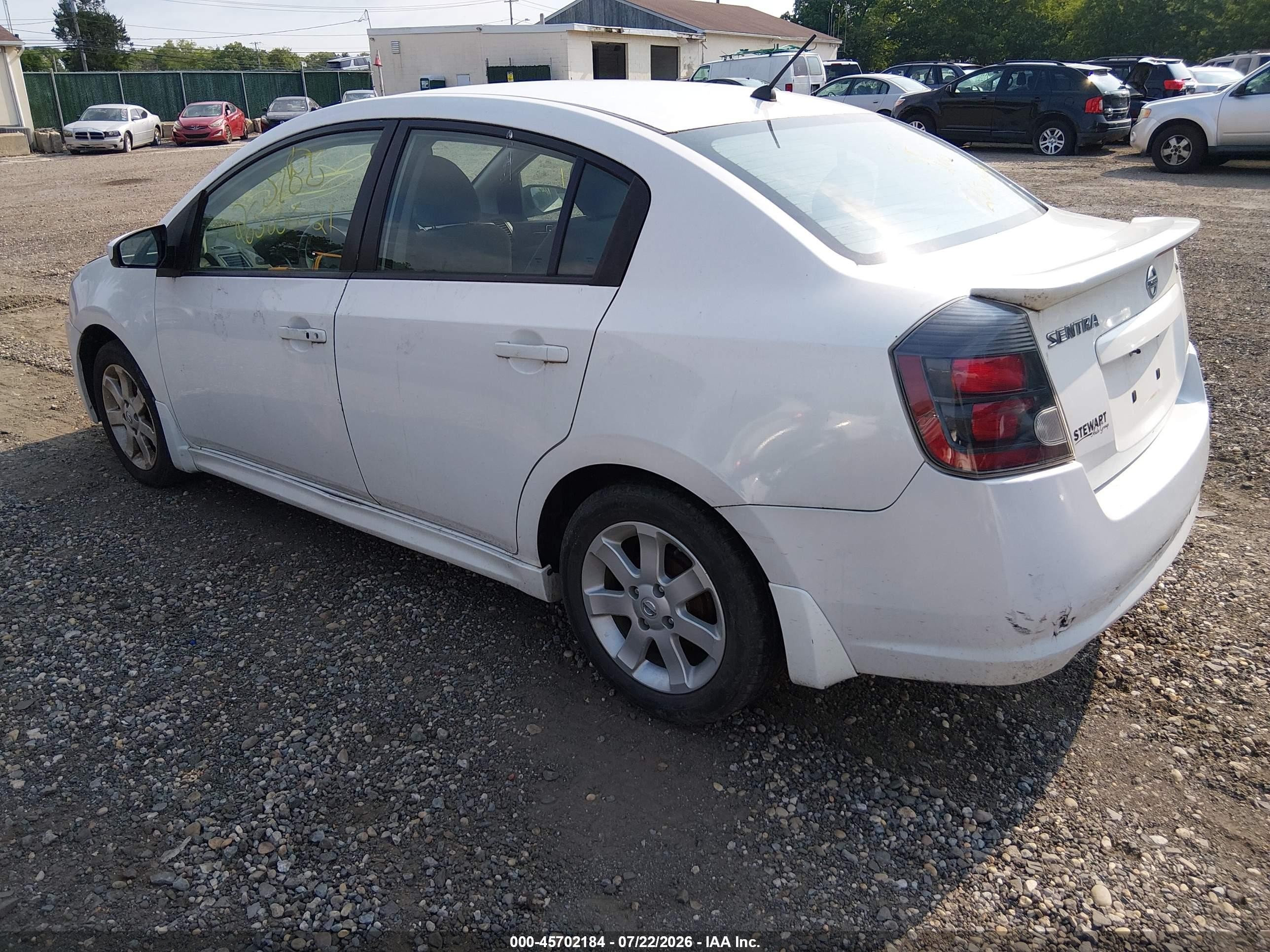 2011 Nissan Sentra 2.0sr White vin: 3N1AB6AP9BL670264