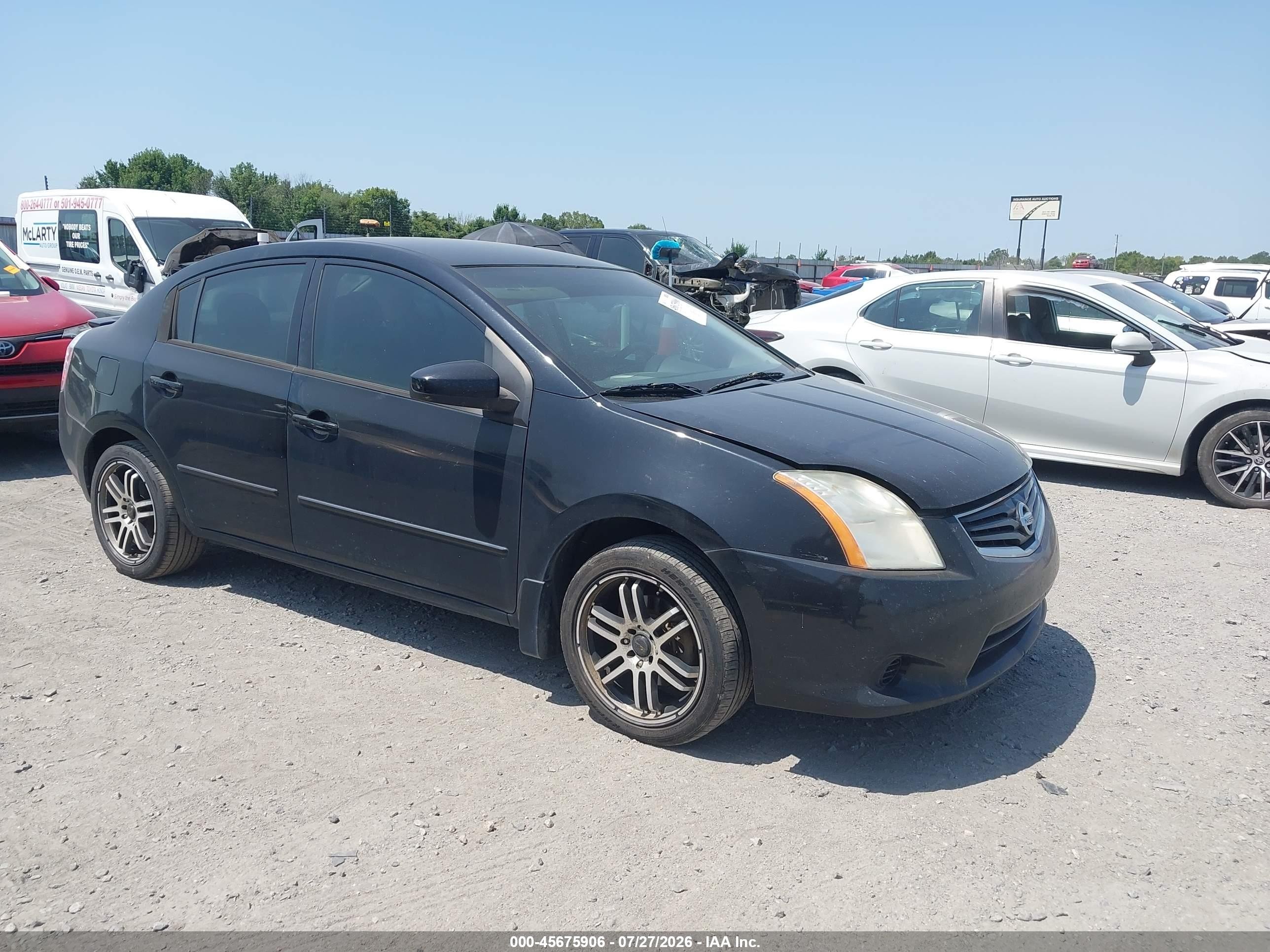 2011 Nissan Sentra 2.0 Black vin: 3N1AB6AP9BL686190