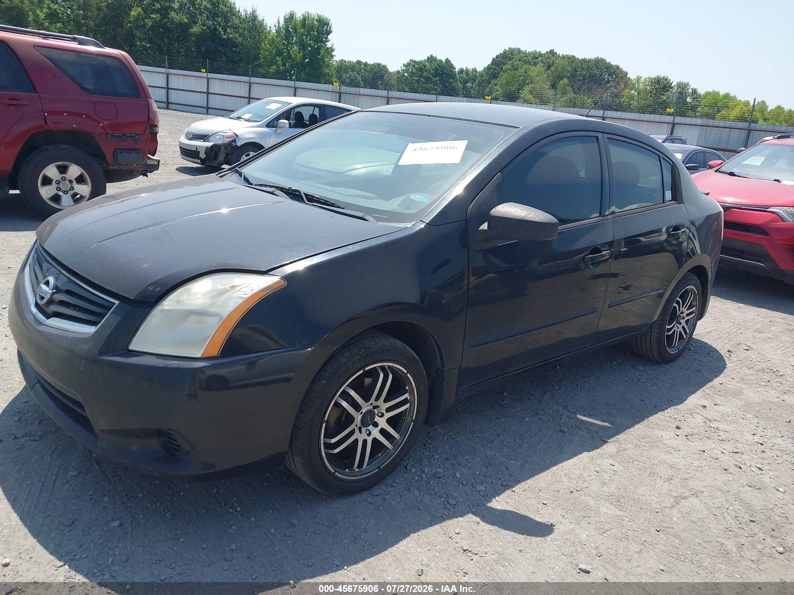 2011 Nissan Sentra 2.0 Black vin: 3N1AB6AP9BL686190
