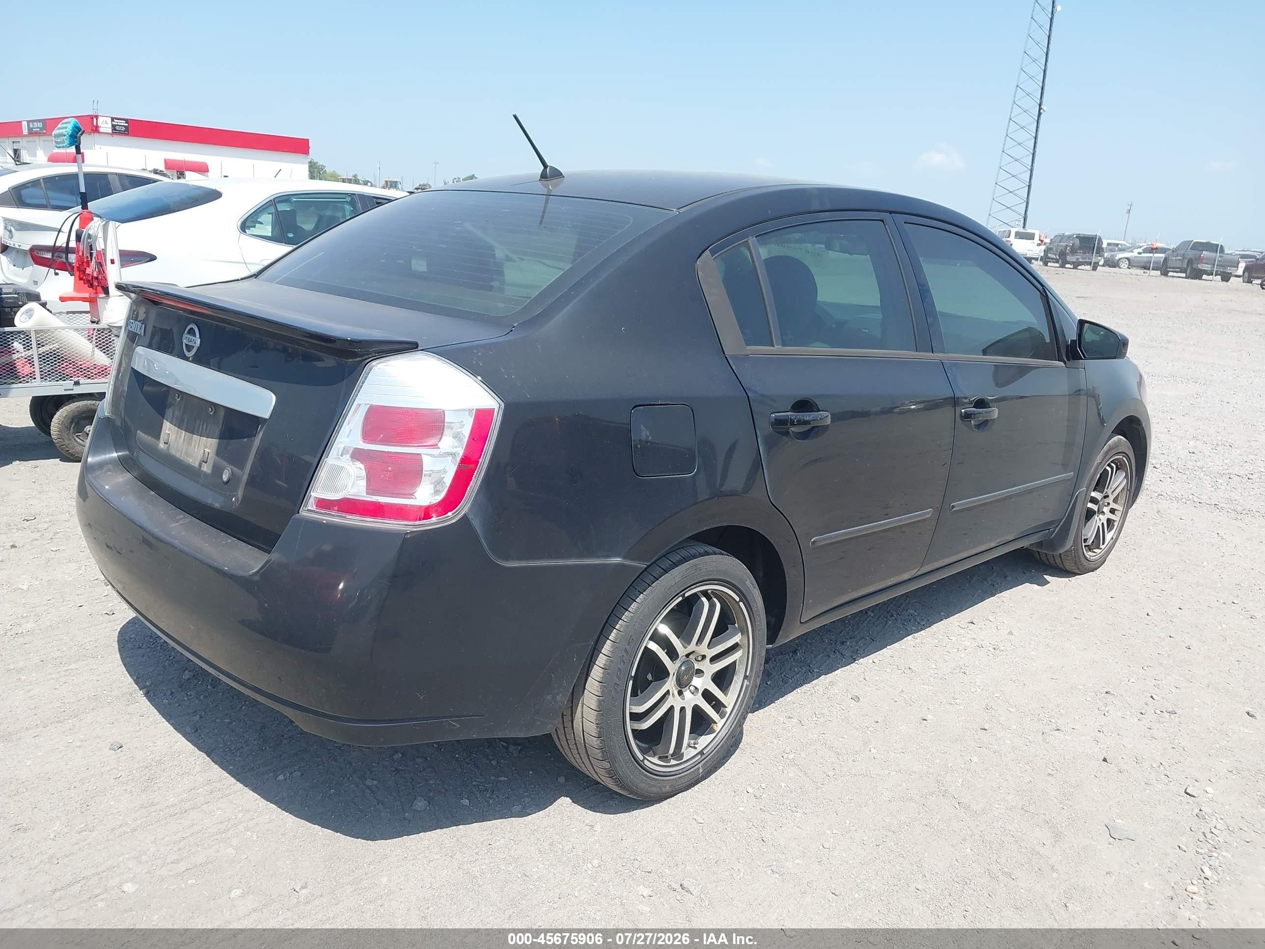 2011 Nissan Sentra 2.0 Black vin: 3N1AB6AP9BL686190