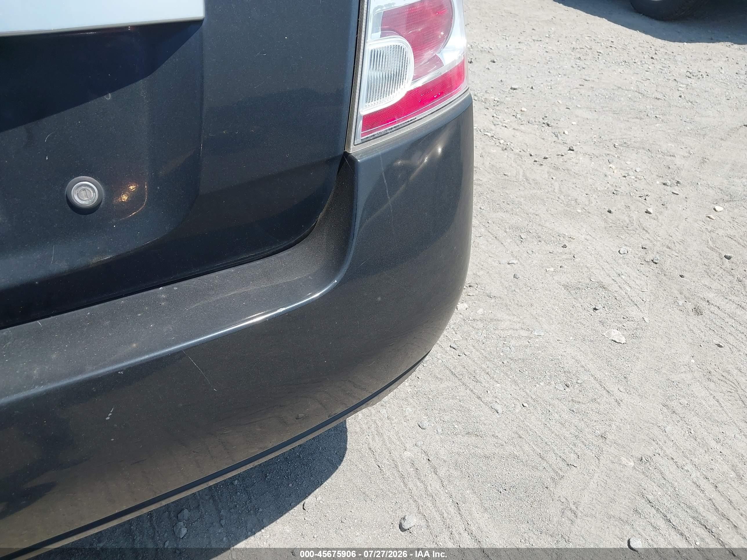 2011 Nissan Sentra 2.0 Black vin: 3N1AB6AP9BL686190