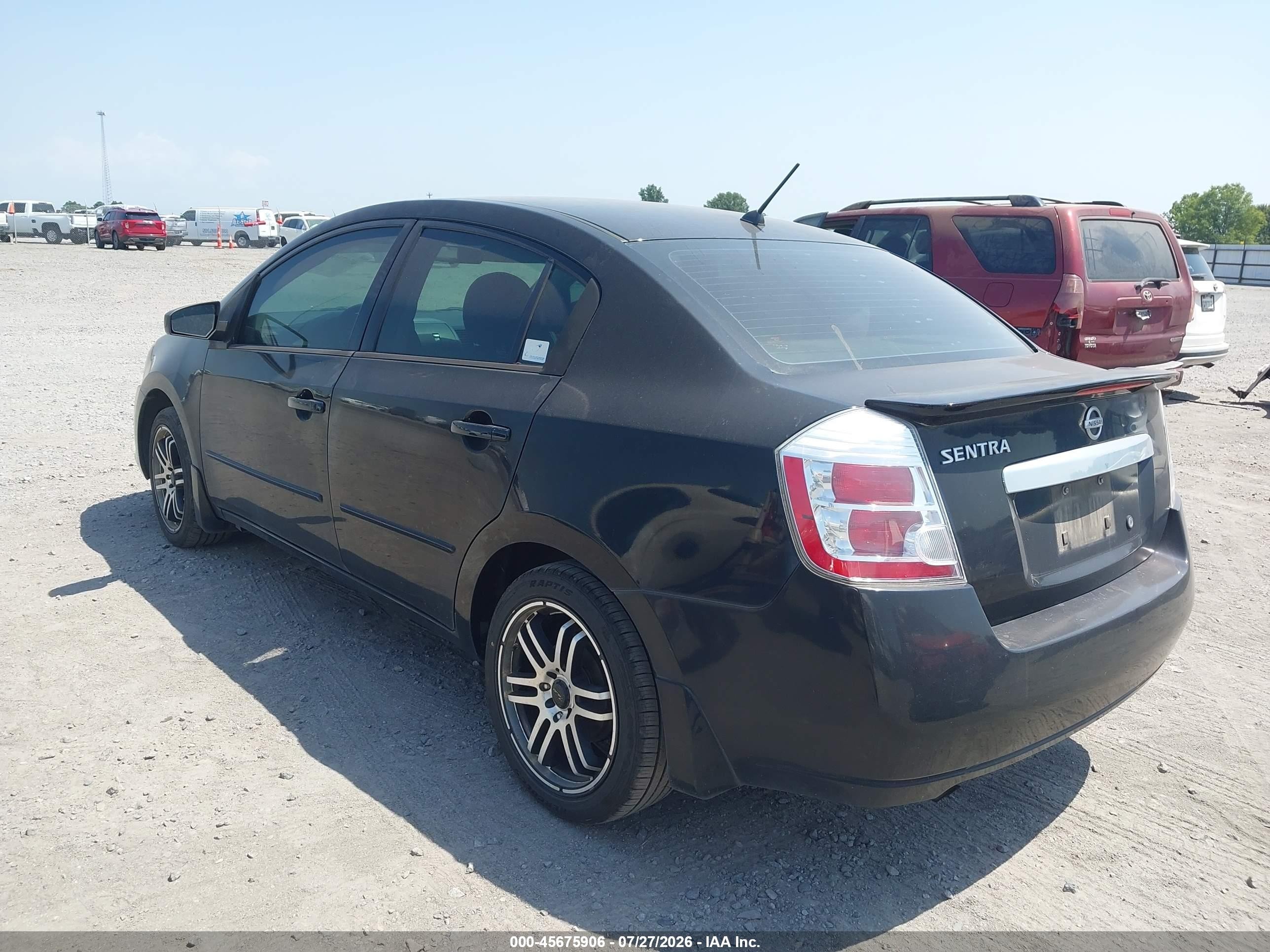 2011 Nissan Sentra 2.0 Black vin: 3N1AB6AP9BL686190
