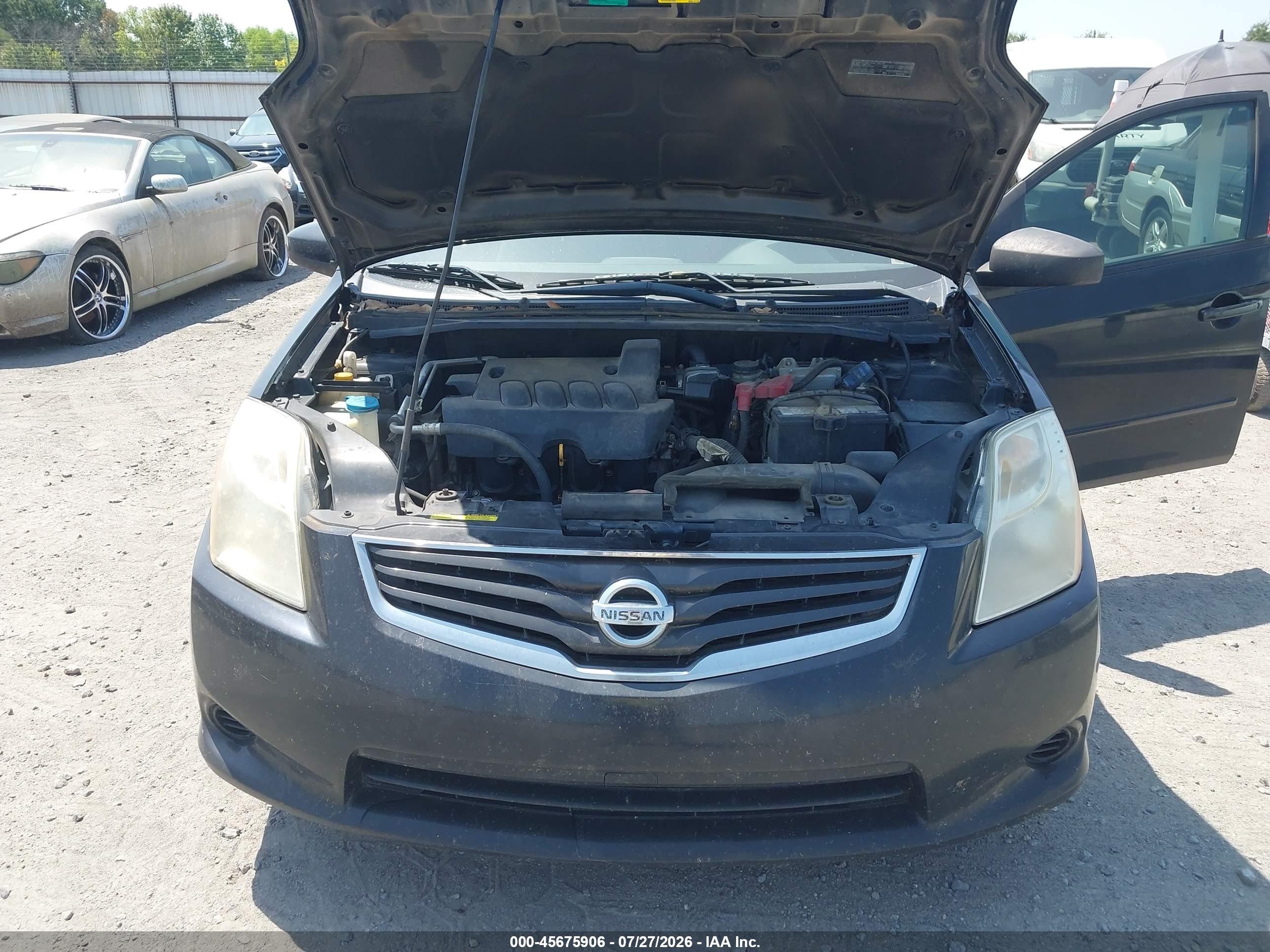 2011 Nissan Sentra 2.0 Black vin: 3N1AB6AP9BL686190