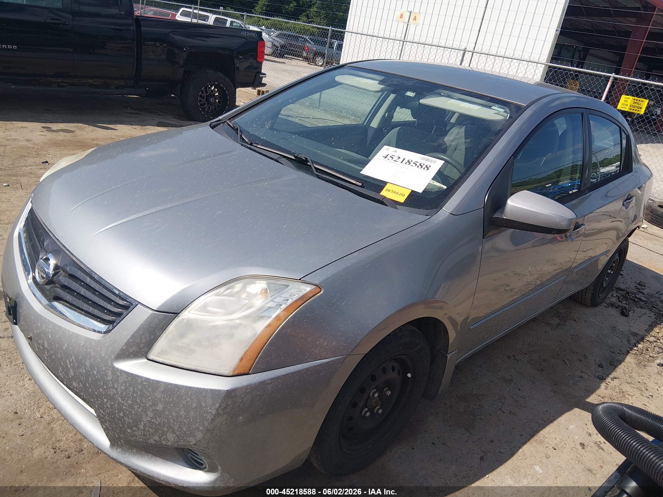 2011 Nissan Sentra 2.0 Silver vin: 3N1AB6AP9BL687629