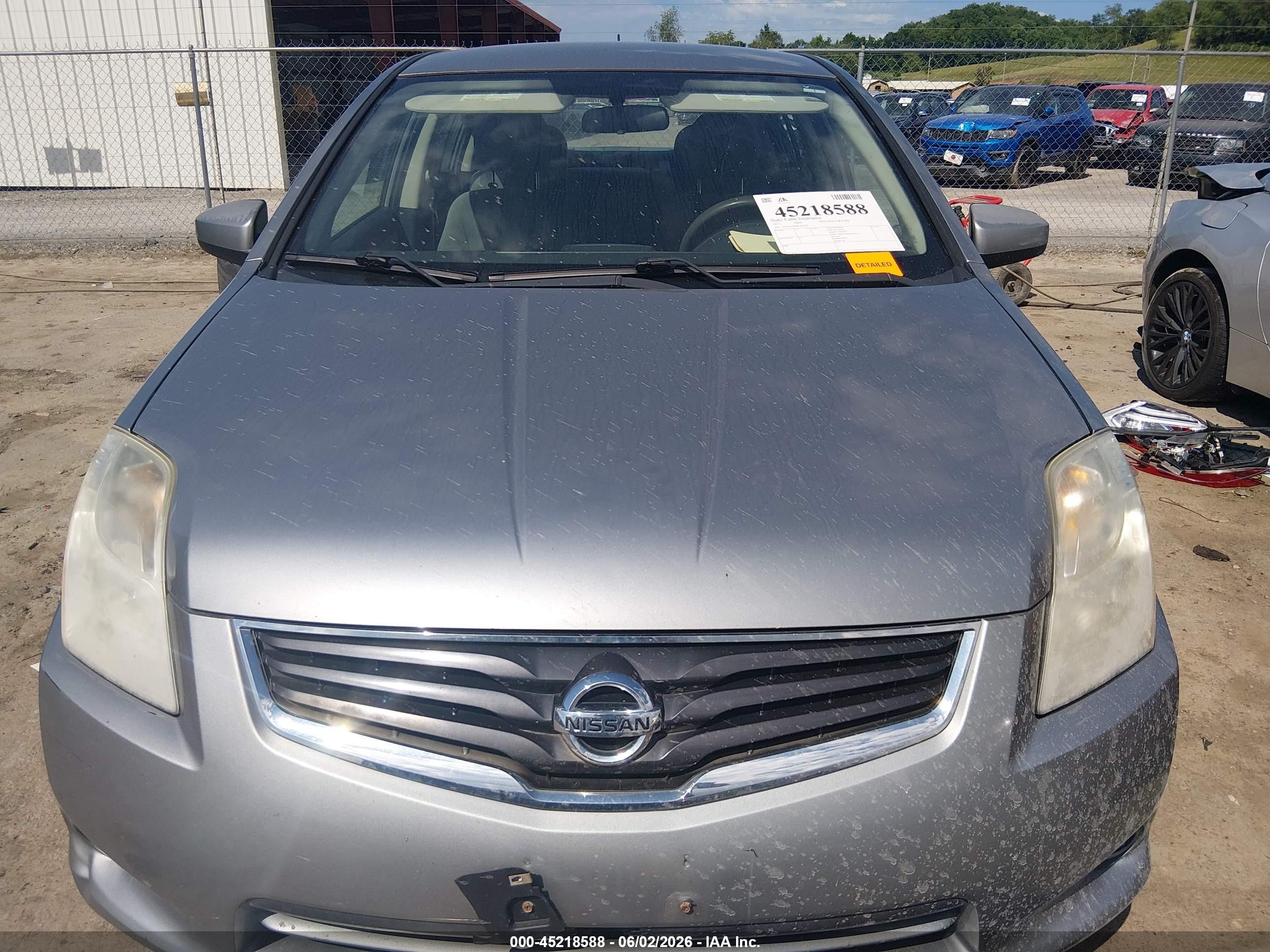 2011 Nissan Sentra 2.0 Silver vin: 3N1AB6AP9BL687629