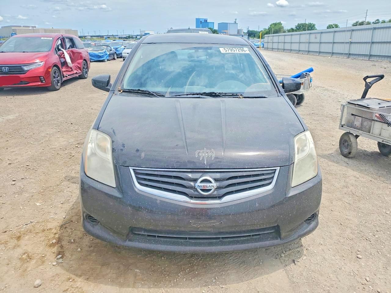 2011 Nissan Sentra Black vin: 3N1AB6AP9BL690174