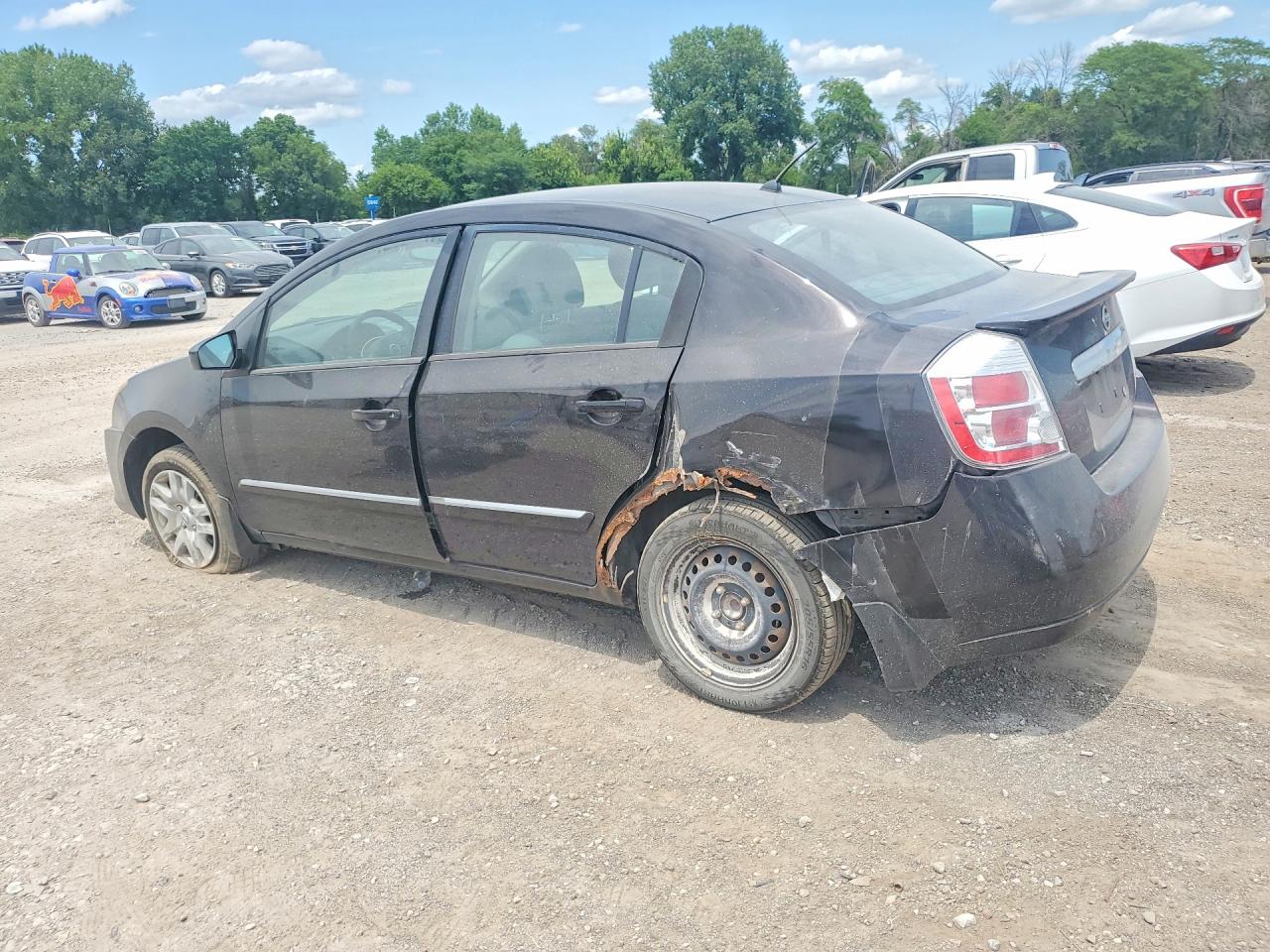 2011 Nissan Sentra Black vin: 3N1AB6AP9BL690174