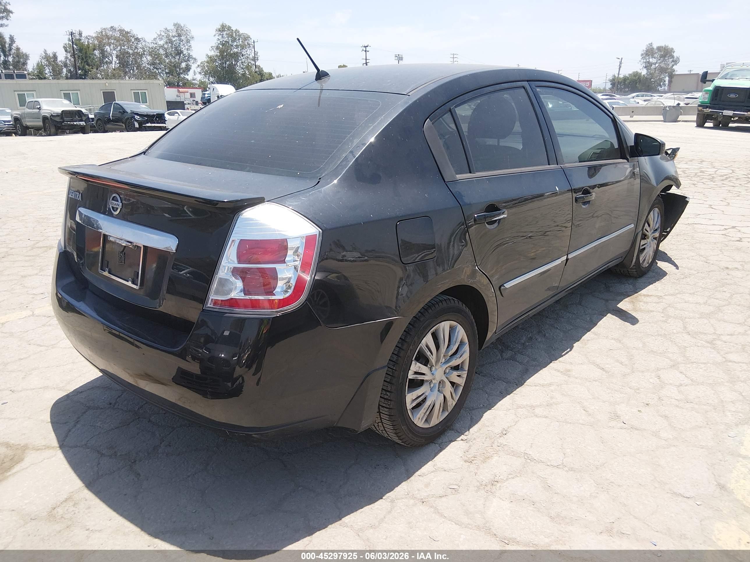 2011 Nissan Sentra 2.0s Black vin: 3N1AB6AP9BL698940