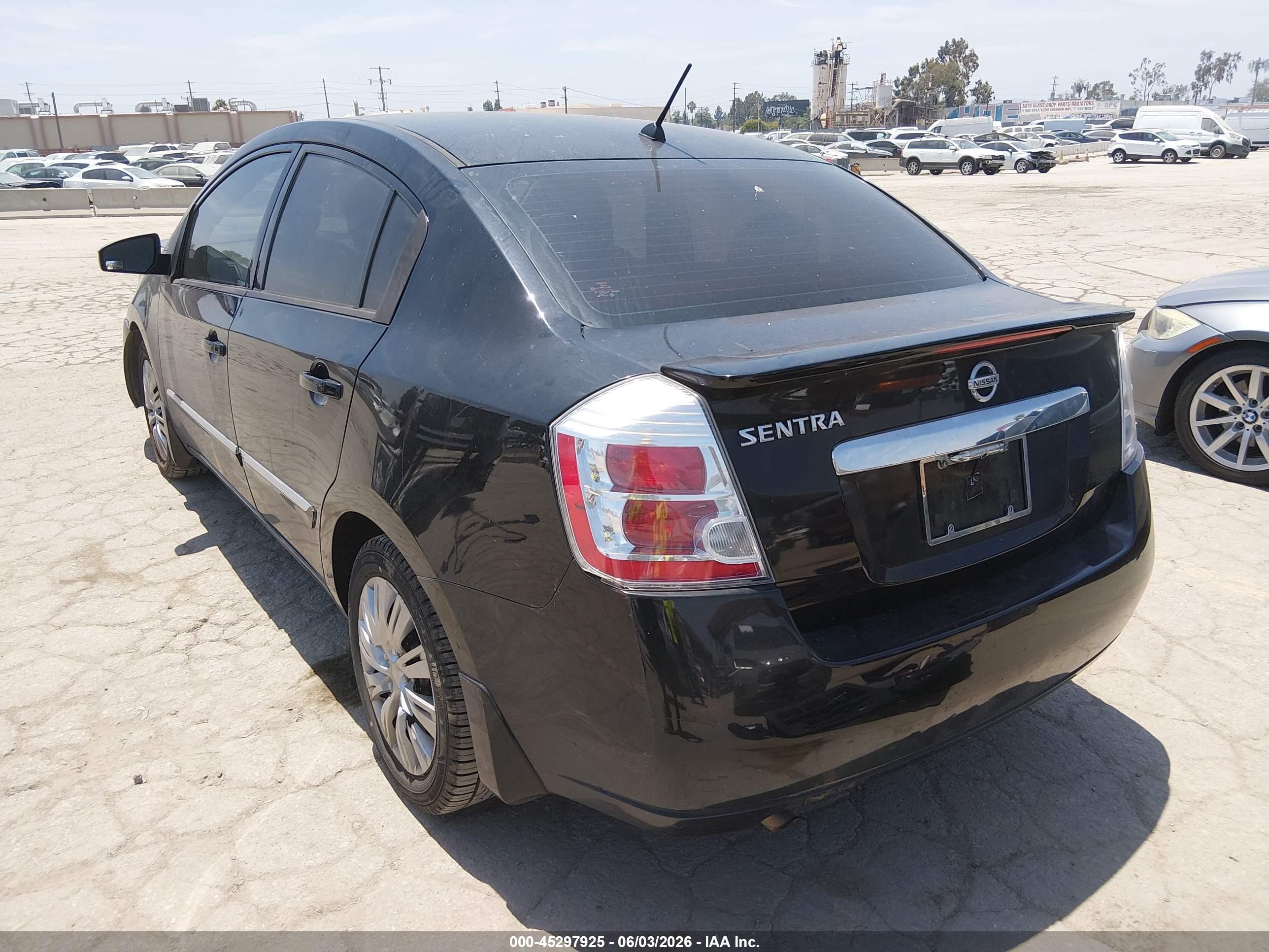 2011 Nissan Sentra 2.0s Black vin: 3N1AB6AP9BL698940